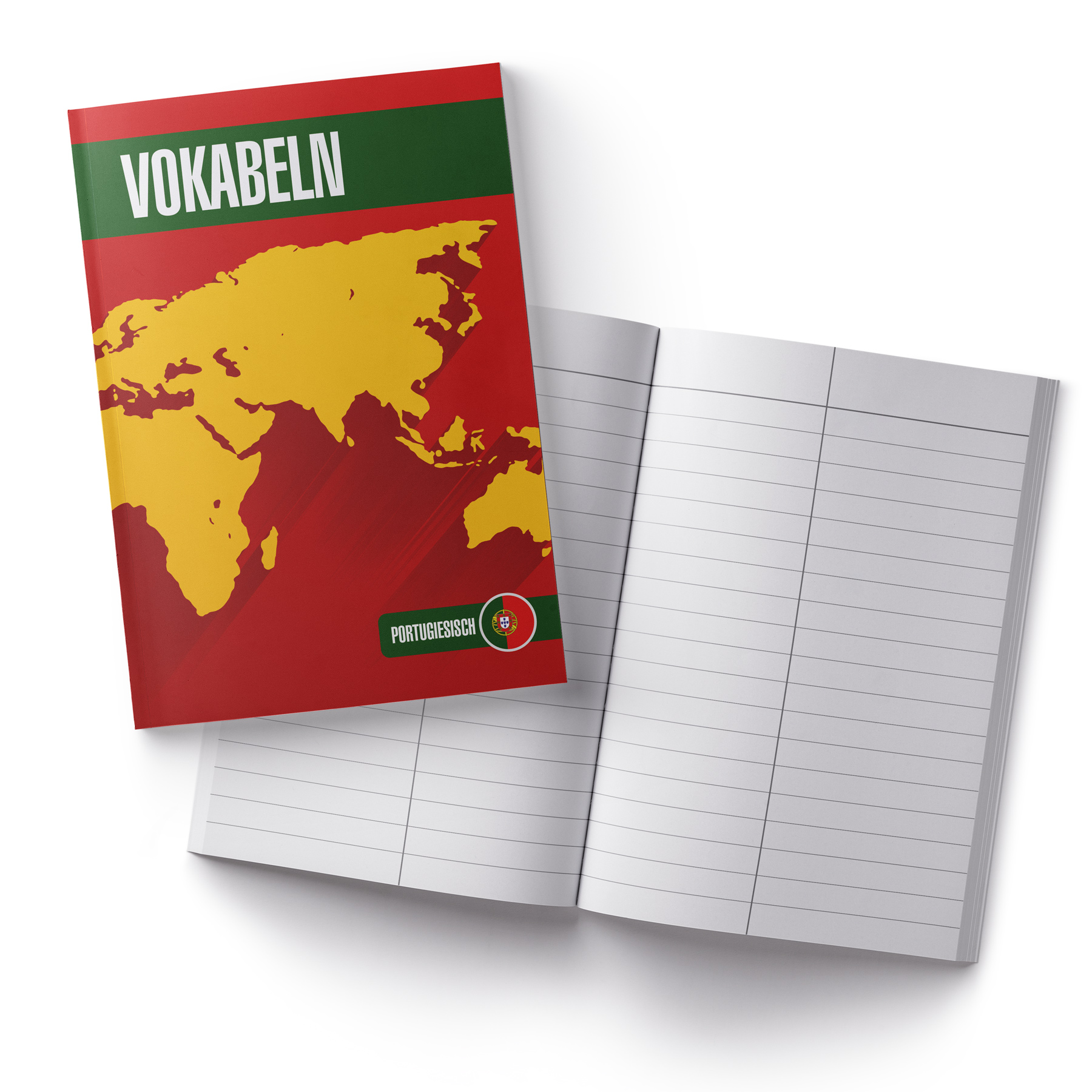 itenga Vokabelheft Portugiesisch DIN A5, 56 Seiten 100g ...