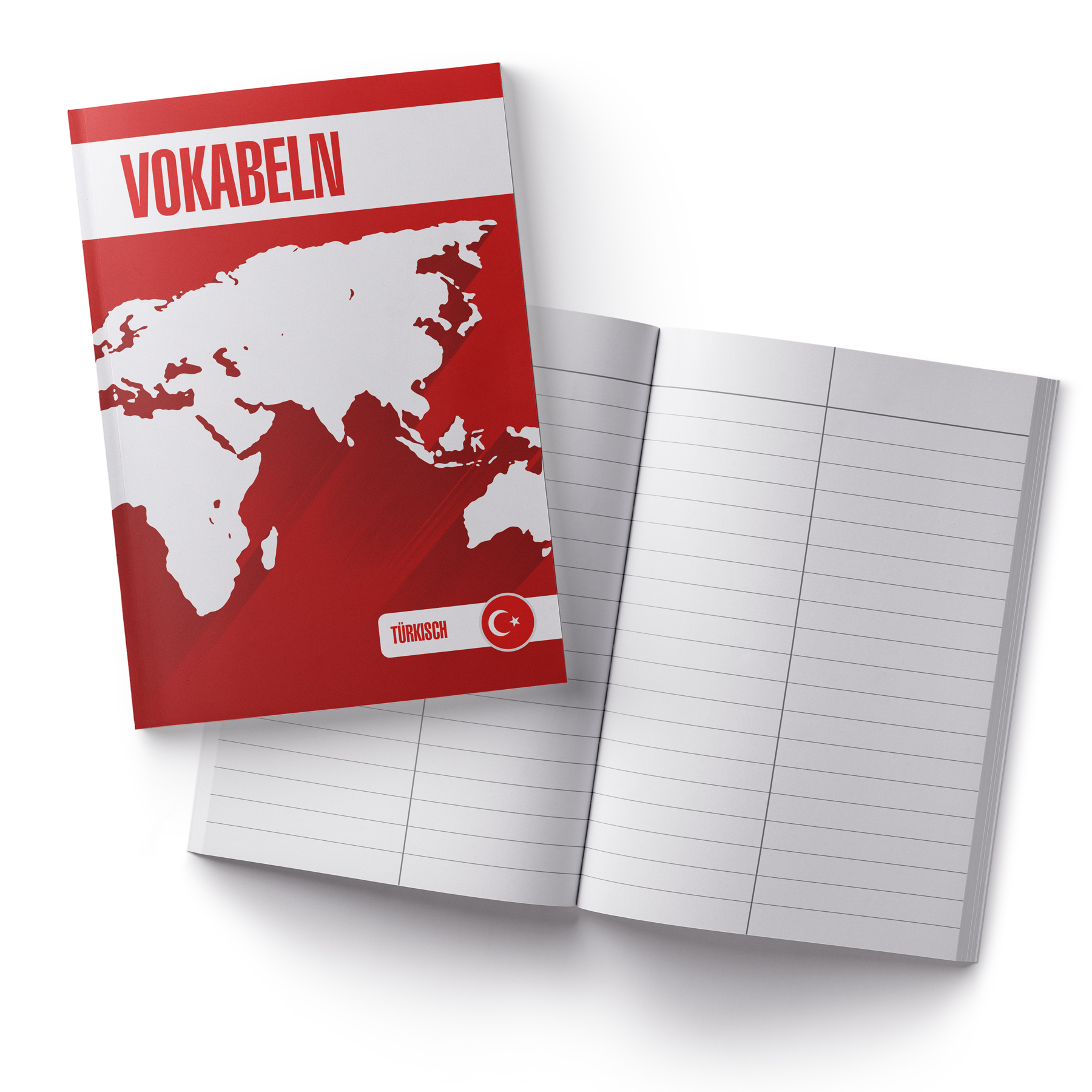 itenga Vokabelheft T�rkisch DIN A5 56 Seiten 100g Naturp...