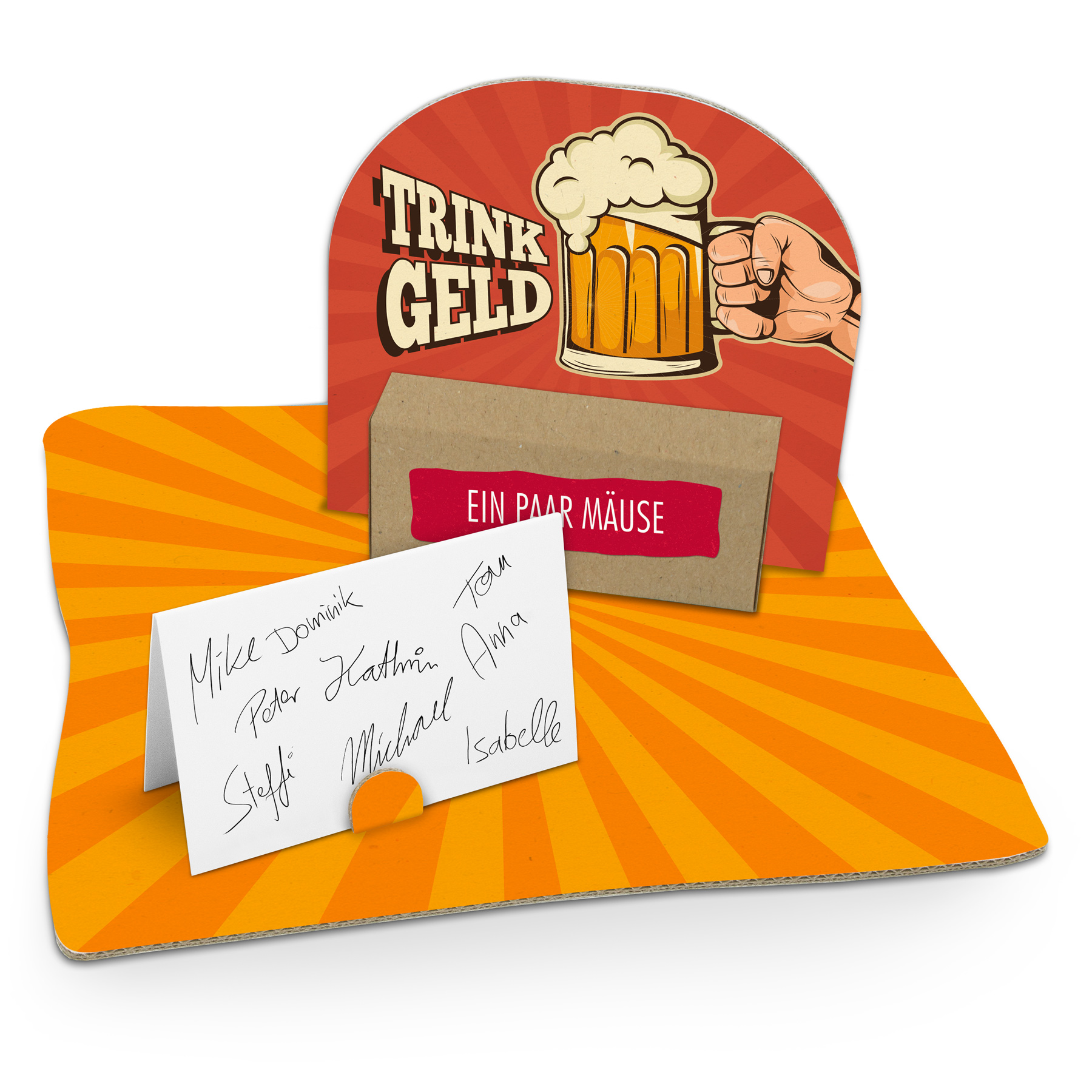 itenga Geldgeschenkverpackung Bier / Trinkgeld (Motiv 86...
