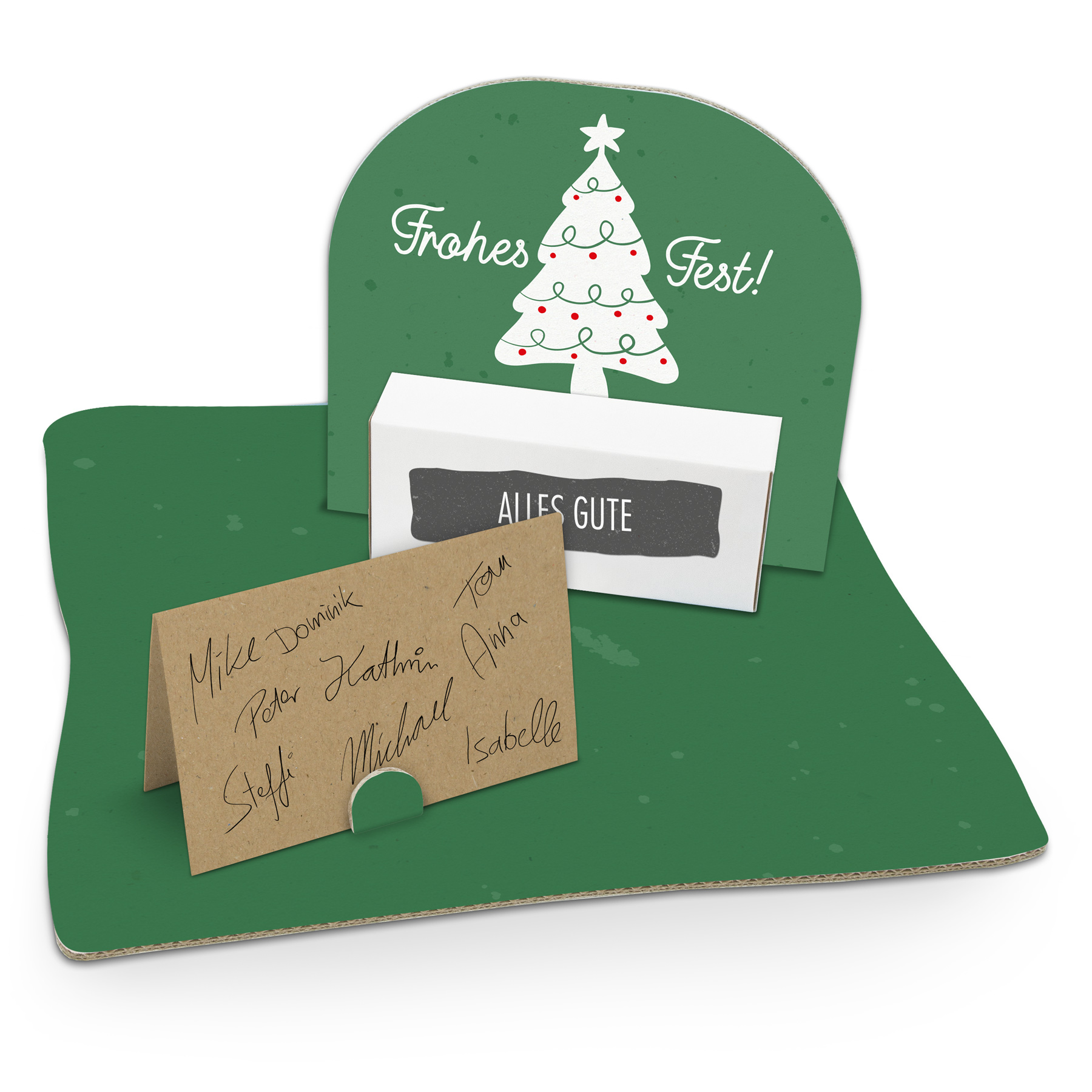 itenga Geldgeschenkverpackung Tannenbaum (Motiv 111) Bod...