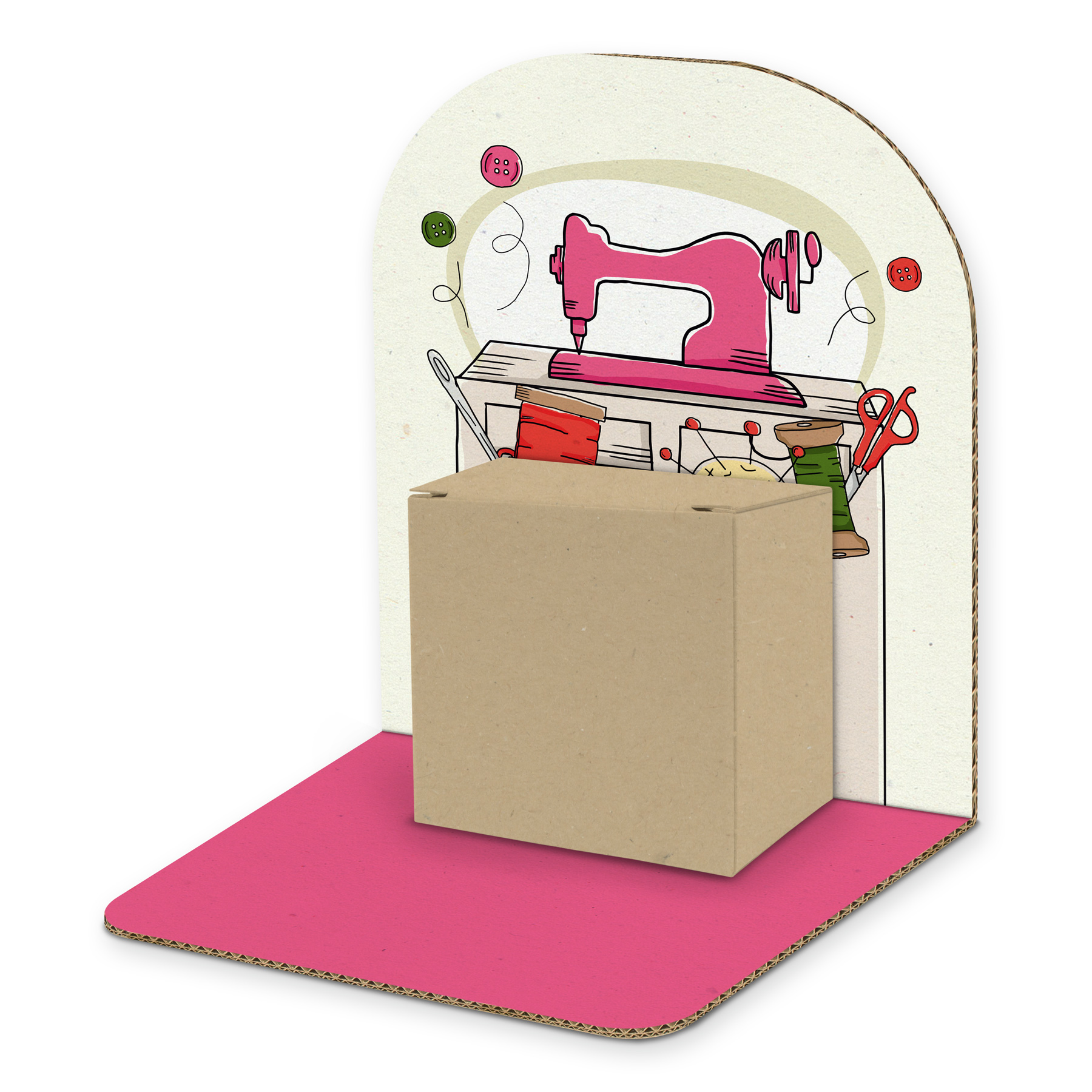 itenga Geldgeschenkverpackung Basic N�hmaschine I Aufste...
