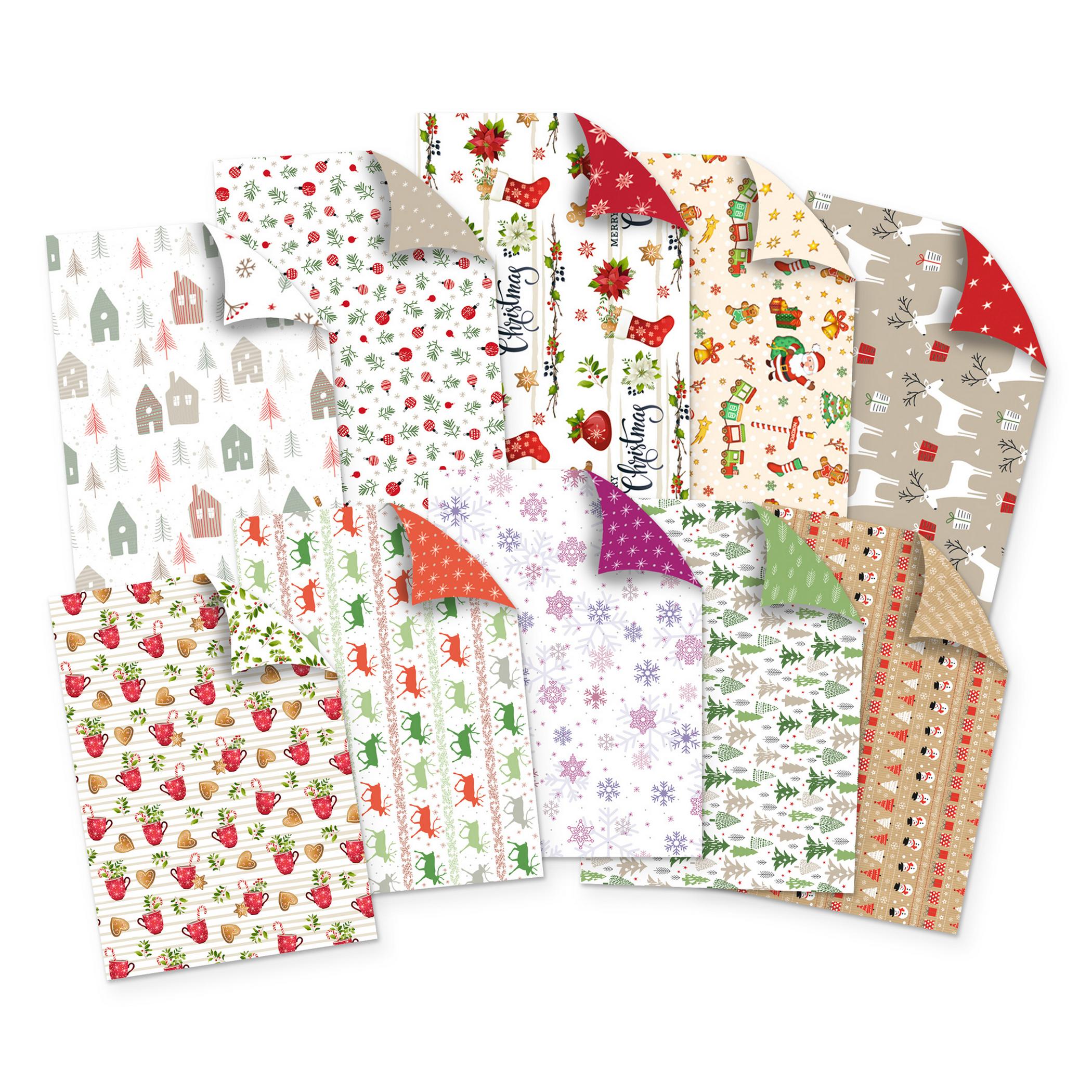 itenga Fotokarton Motivblock Weihnachten DIN A4 20 Blatt...