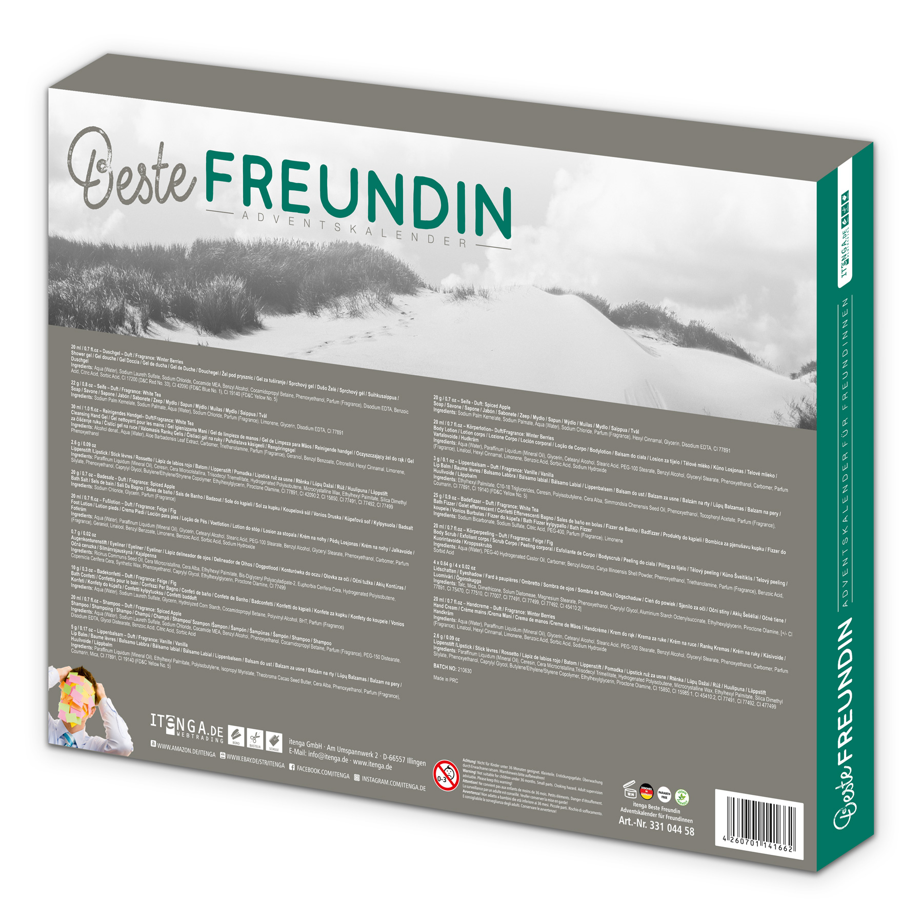 itenga Adventskalender Beste Freundin