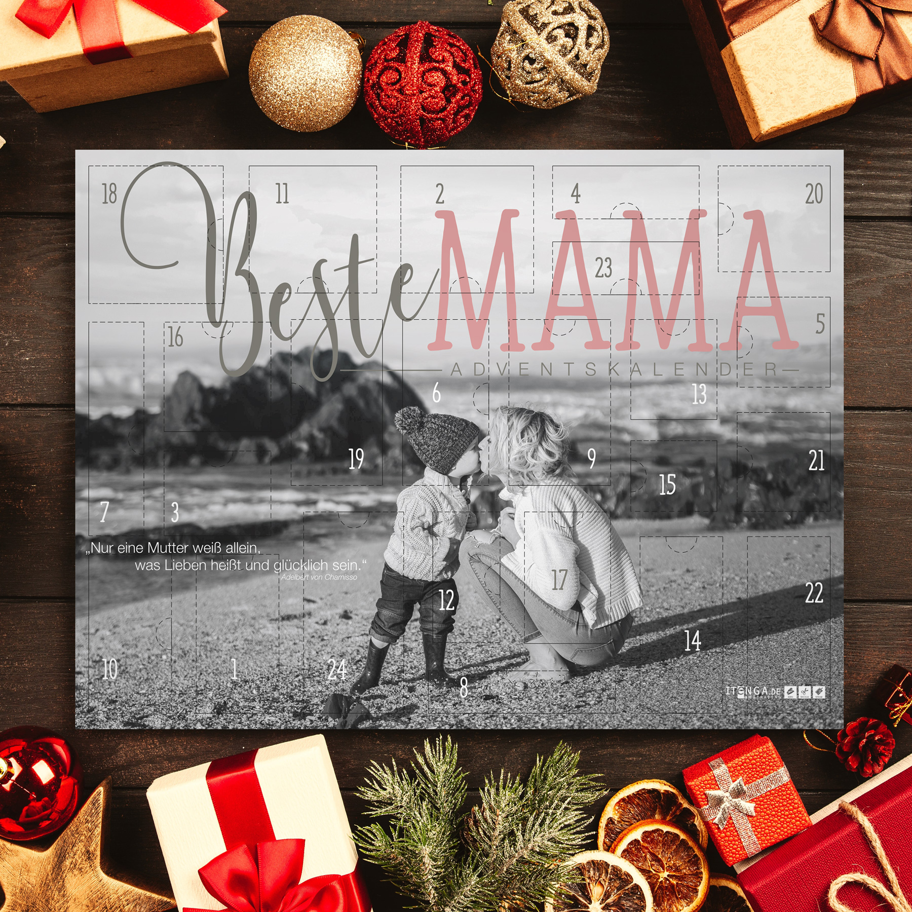 itenga Adventskalender Beste Mama