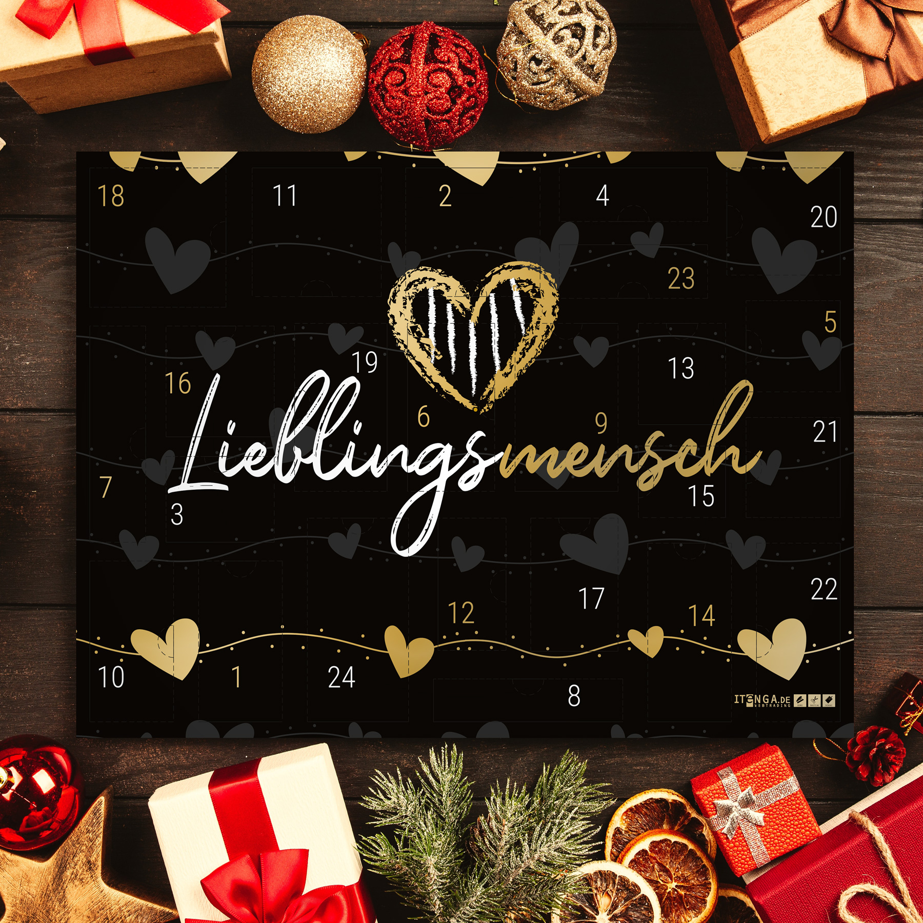 itenga Adventskalender Lieblingsmensch