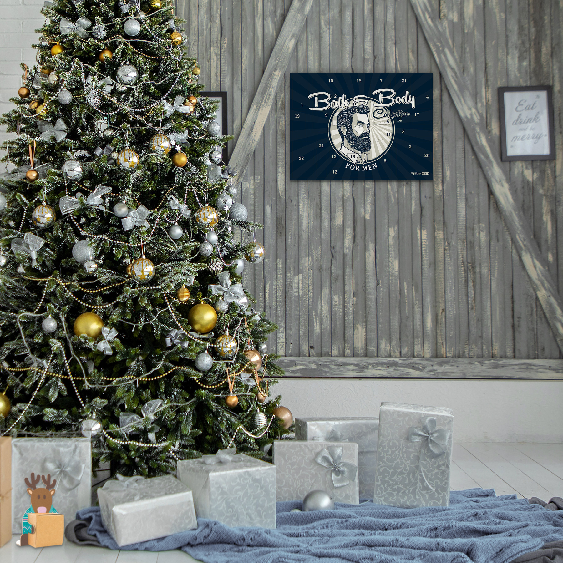 itenga Adventskalender FOR Men Bath & Body Collection fo...