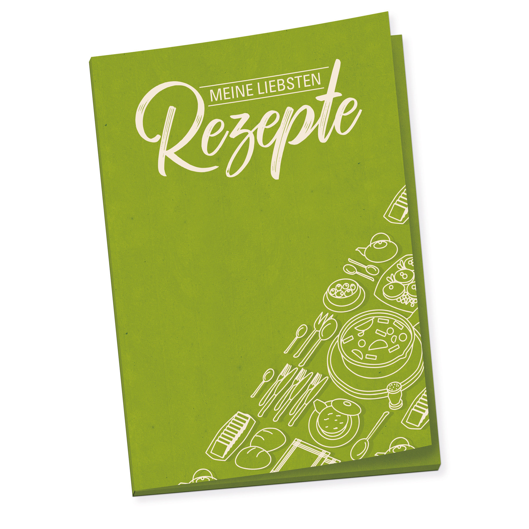 itenga Meine liebsten Rezepte Rezeptmappe DIN A5 zum Abh...