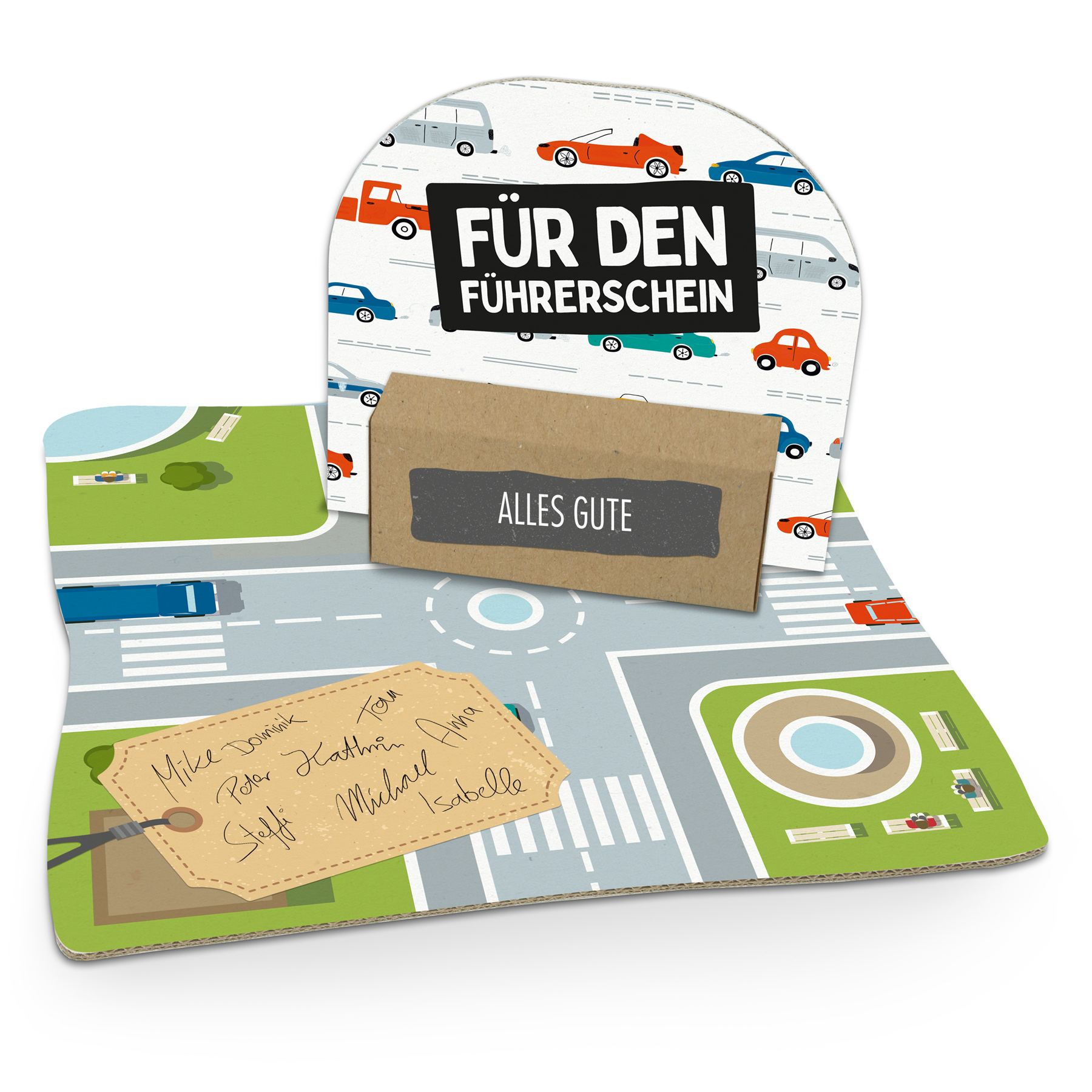 itenga Geldgeschenkverpackung F�r den F�hrerschein (Moti...