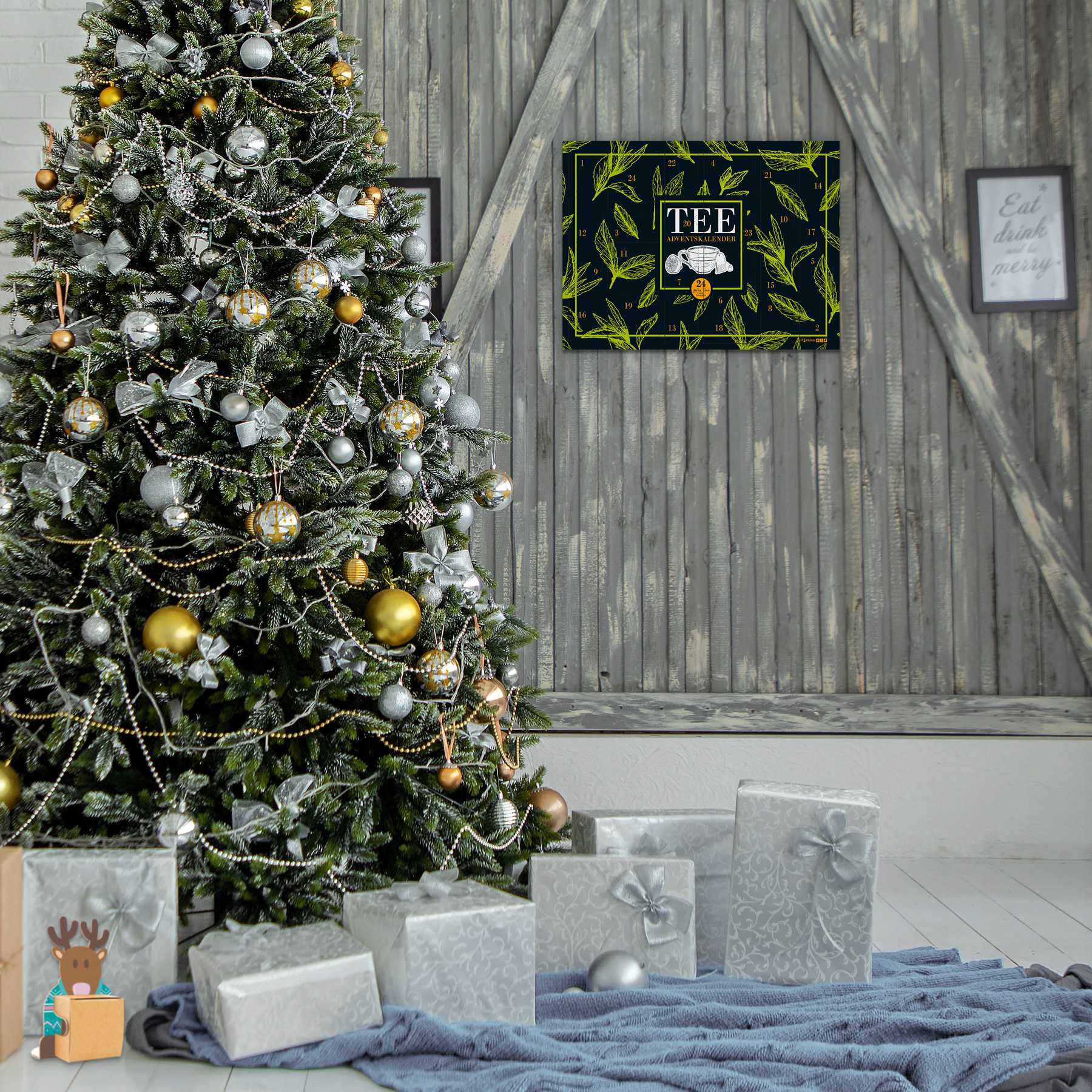 itenga Adventskalender gef�llt Tee - Teeadventskalender ...