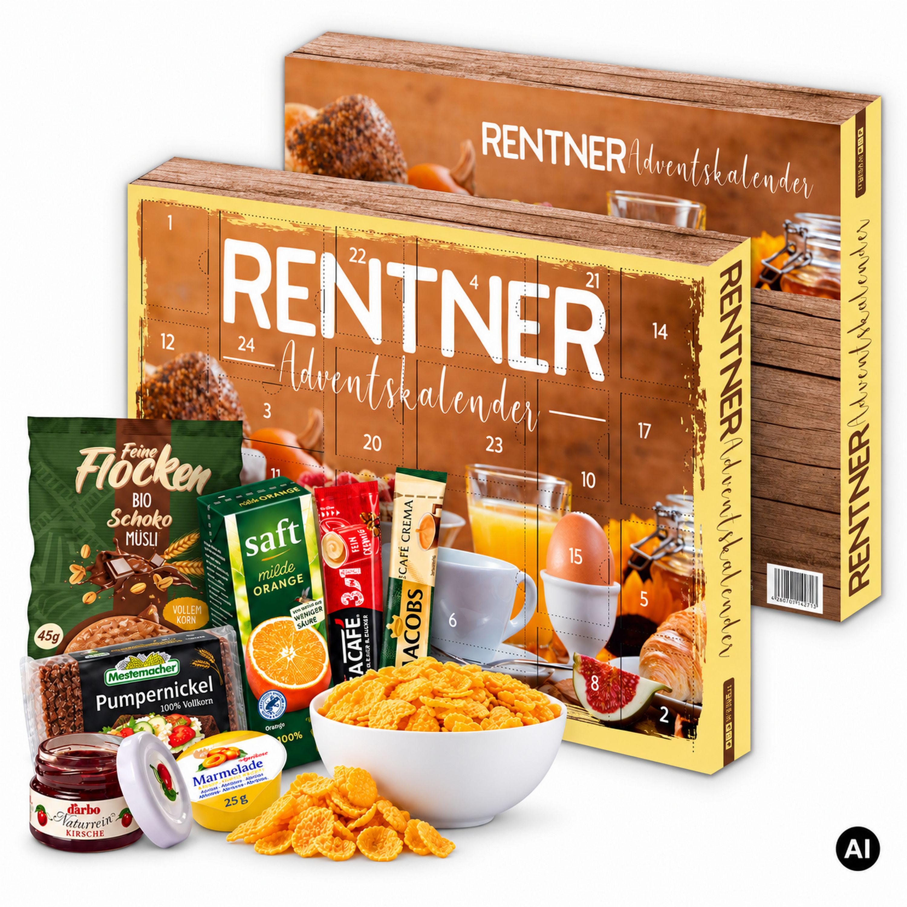 itenga Adventskalender Rentner gef�llt mit hochwertigen ...