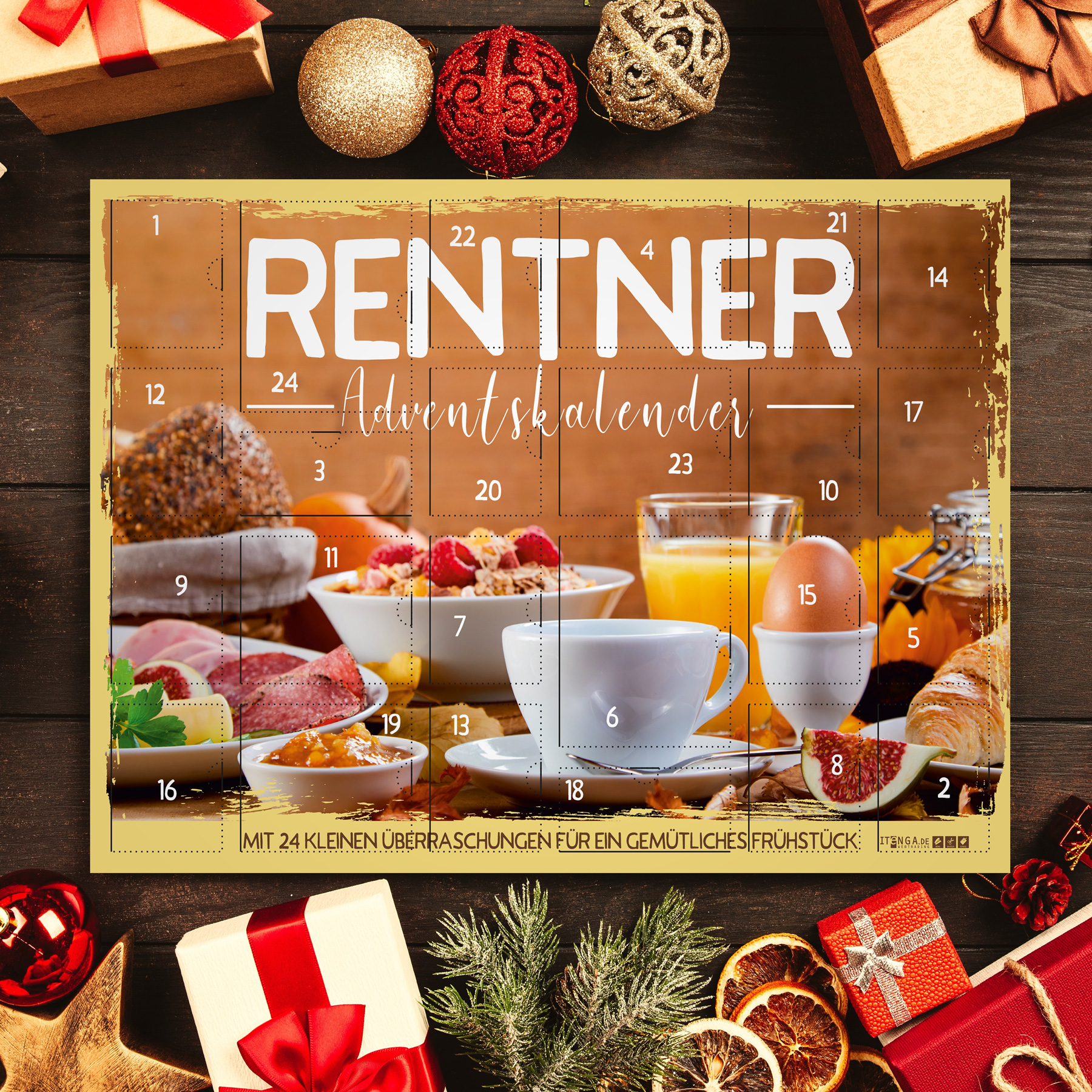 itenga Adventskalender Rentner gef�llt mit hochwertigen ...