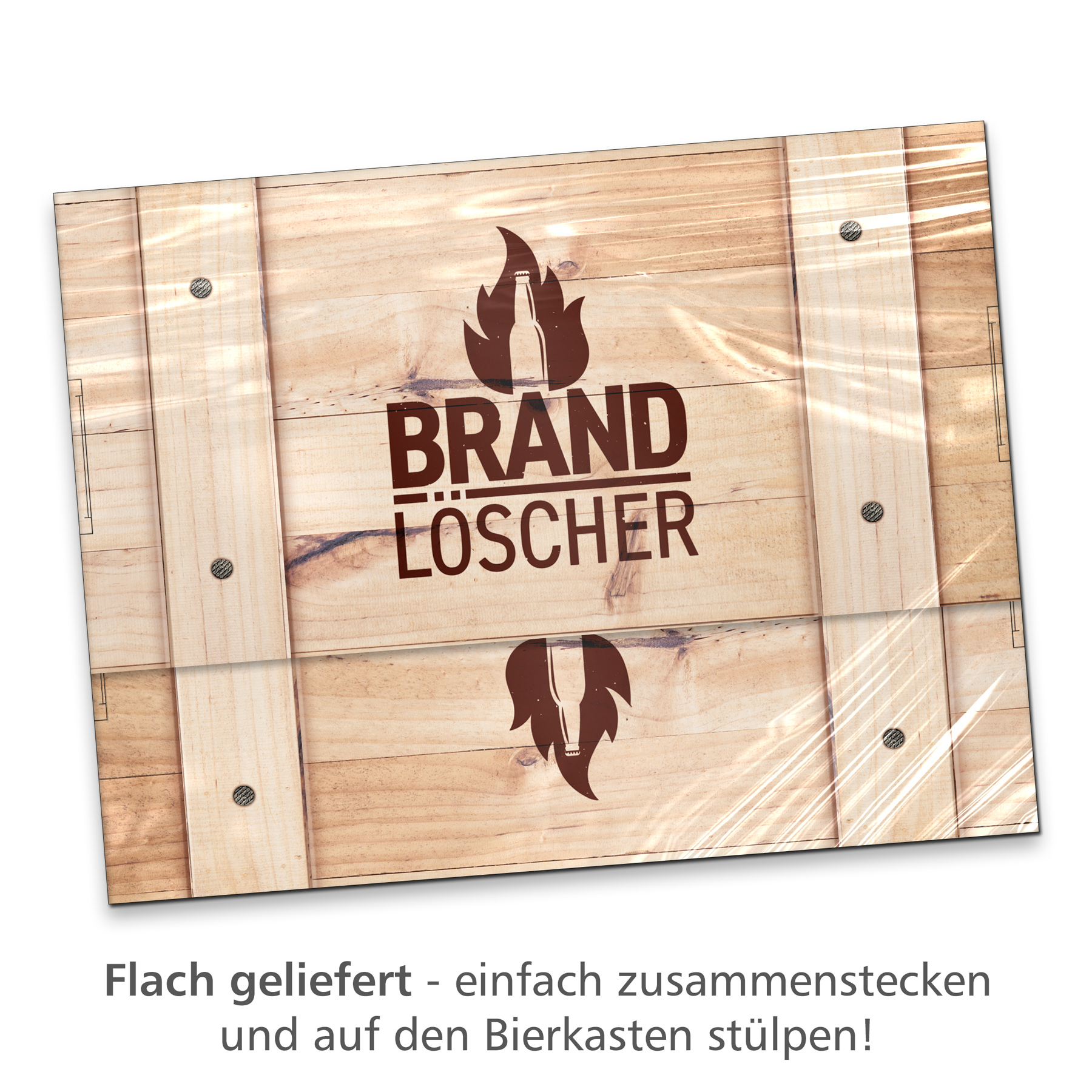 itenga Bierkasten Geschenkverpackung Motiv Brandl�scher ...
