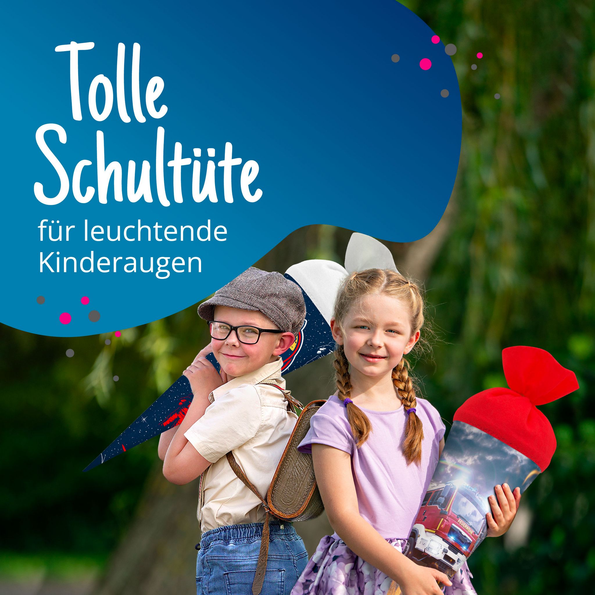 itenga Schult�te Zuckert�te 70cm rund Feuerwehr Filzvers...