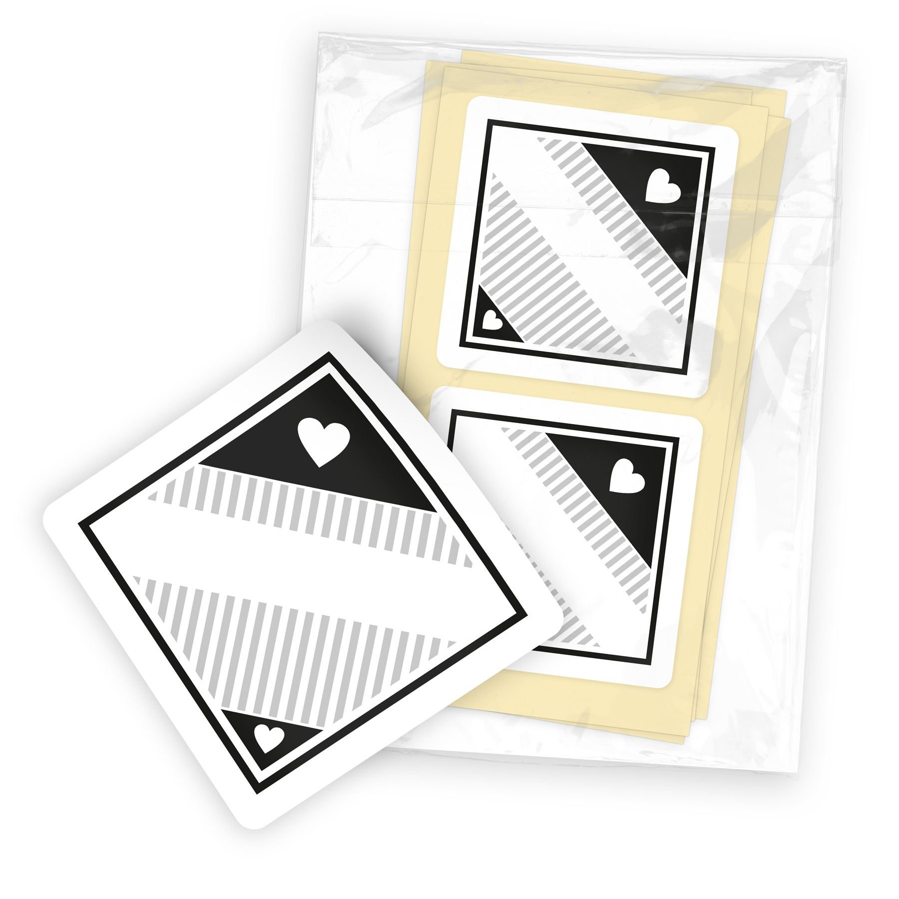 itenga 50 x Marmeladen Etikett zum Beschriften 4,5x4,5cm...