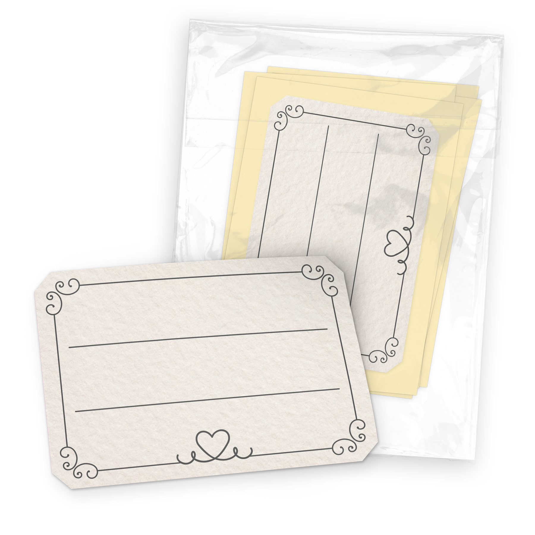 itenga 50 x Marmeladen Etikett zum Beschriften 4,5x3cm L...