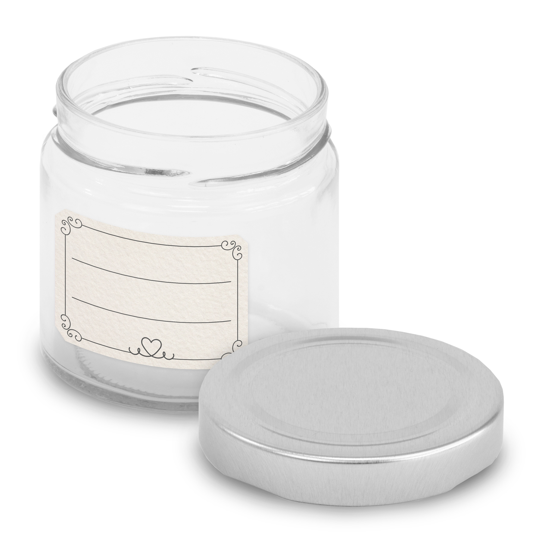 itenga 50 x Marmeladen Etikett zum Beschriften 4,5x3cm L...