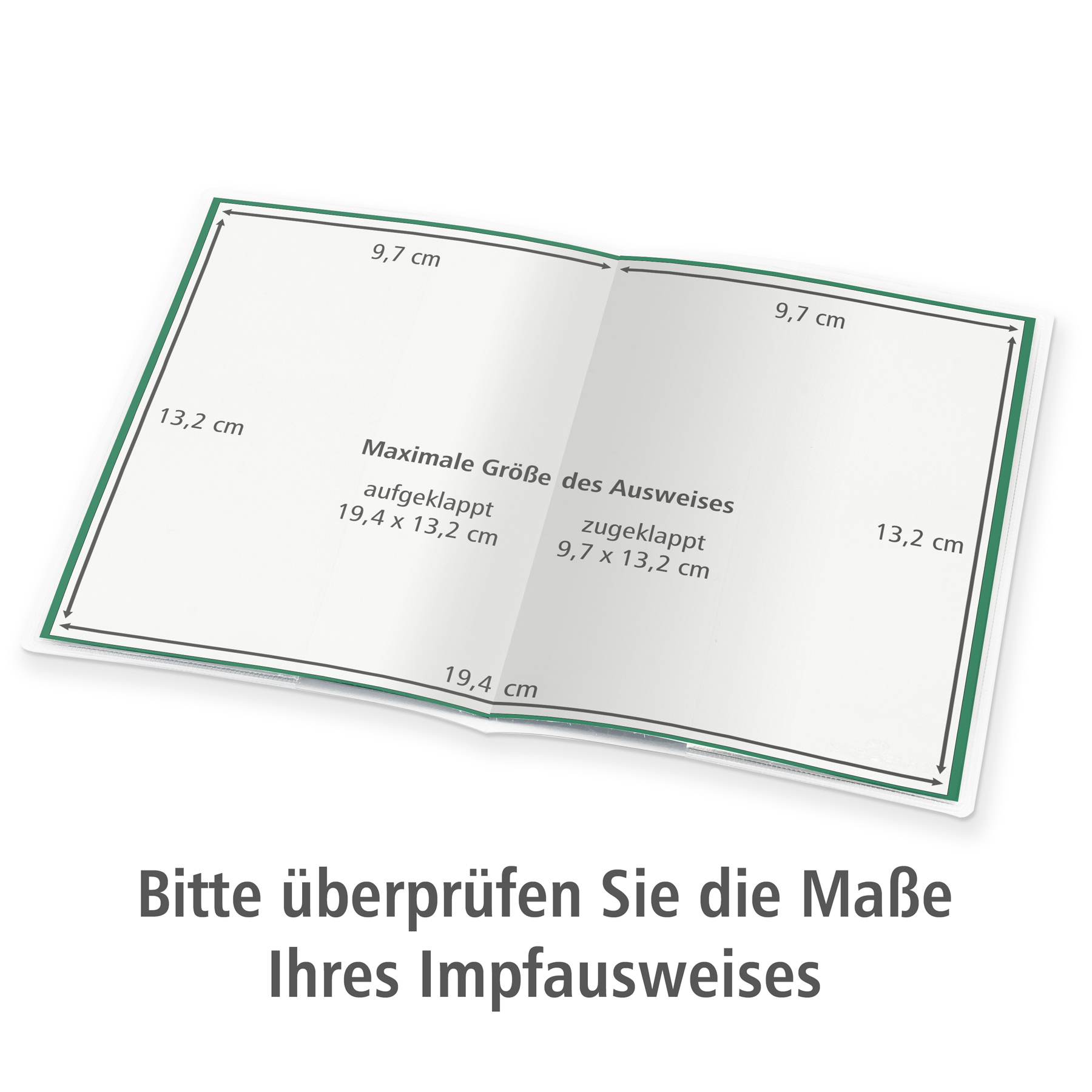 ITENGA Design Impfpassh�lle Motiv Palmenbl�tter