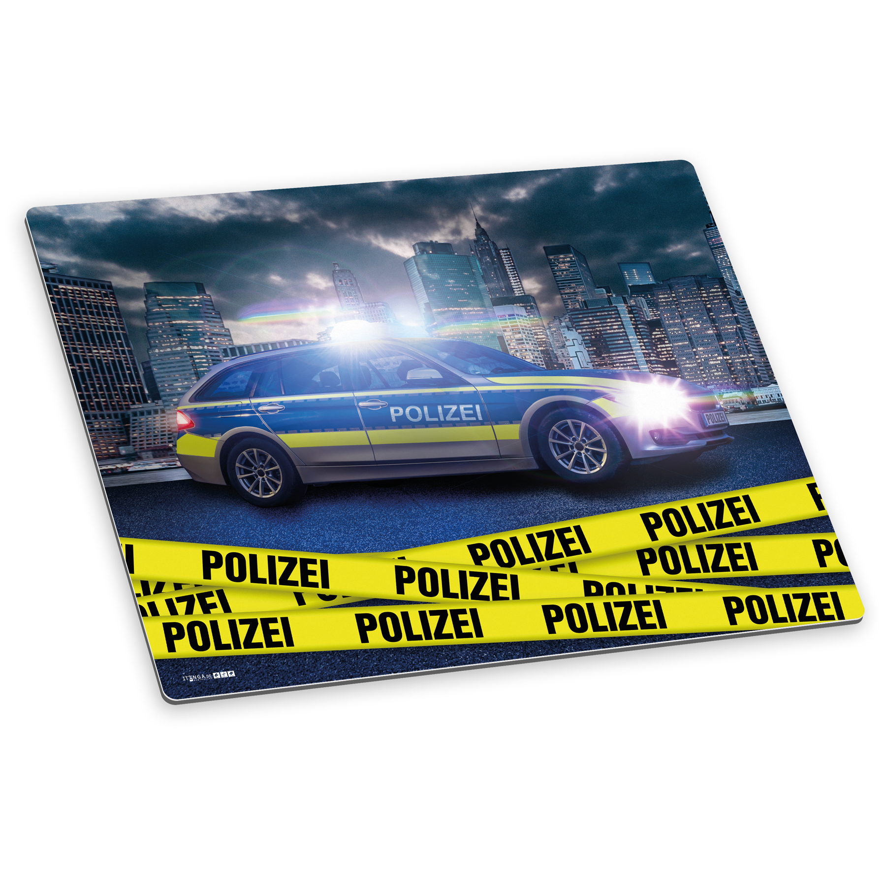 itenga Deluxe Schreibtischunterlage Polizei 50x40 cm  au...