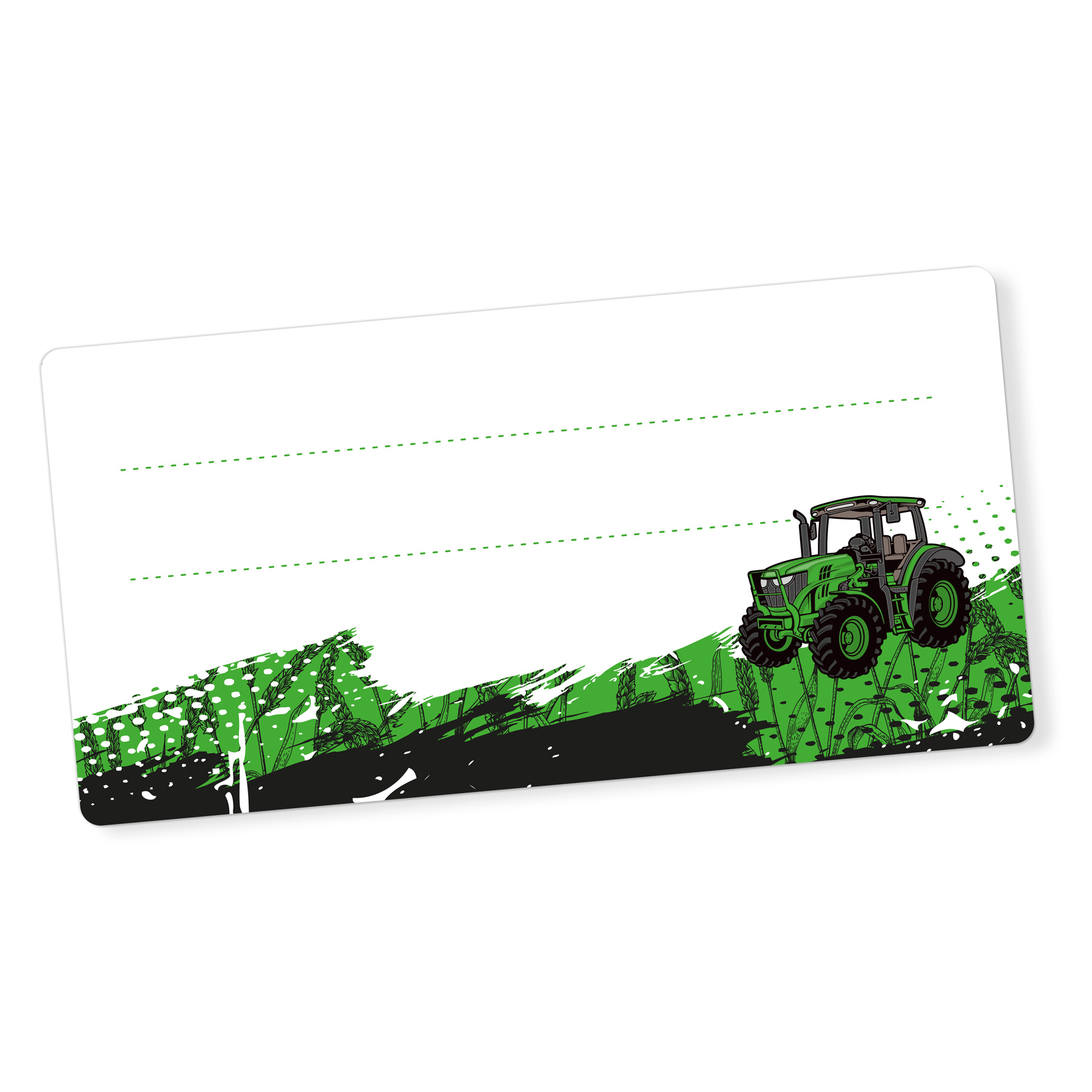 itenga 40x Buchetiketten Traktor 9x4,5cm Namensetiketten...