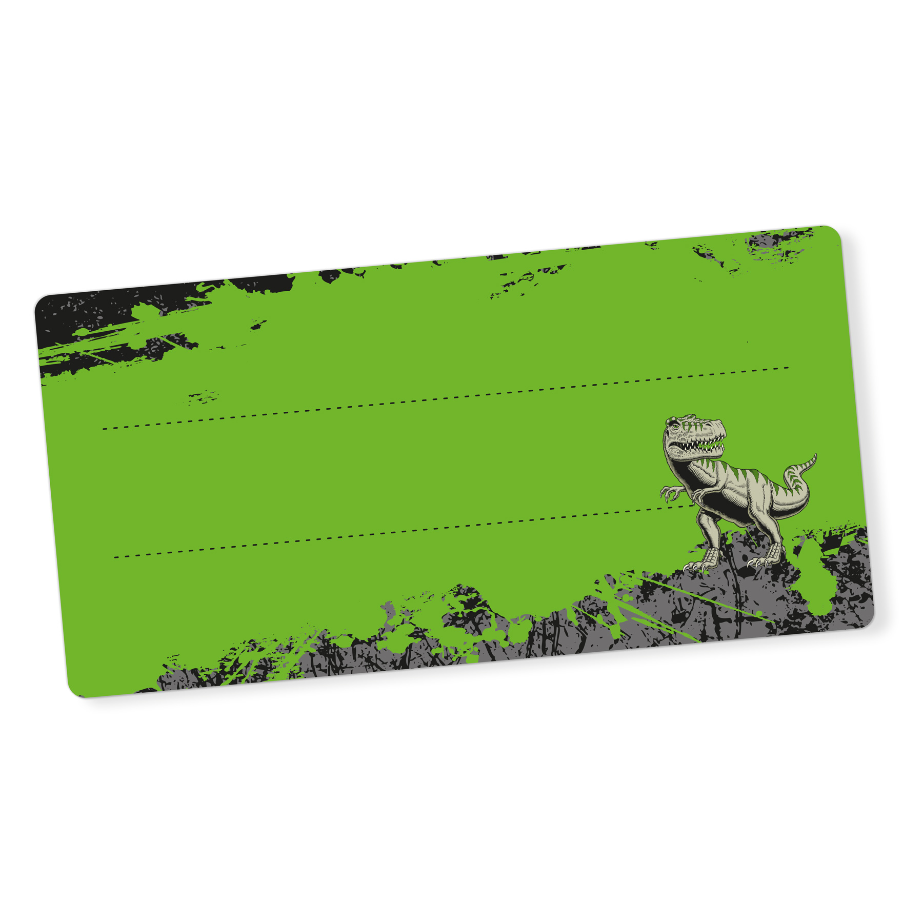 itenga 40x Buchetiketten T-REX 9x4,5cm Namensetiketten H...