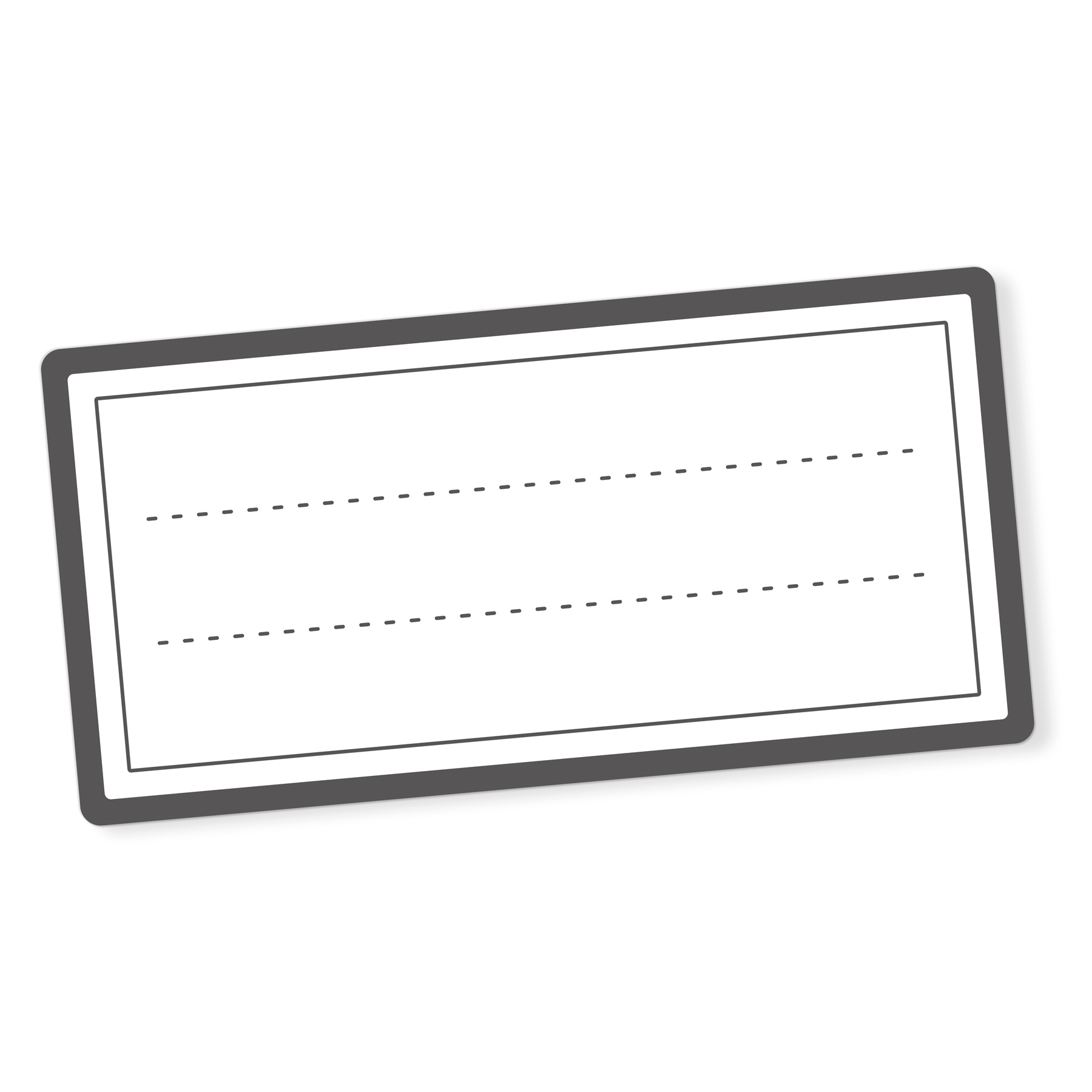 itenga 40x Buchetiketten neutral grau 9x4,5cm Namenseti...