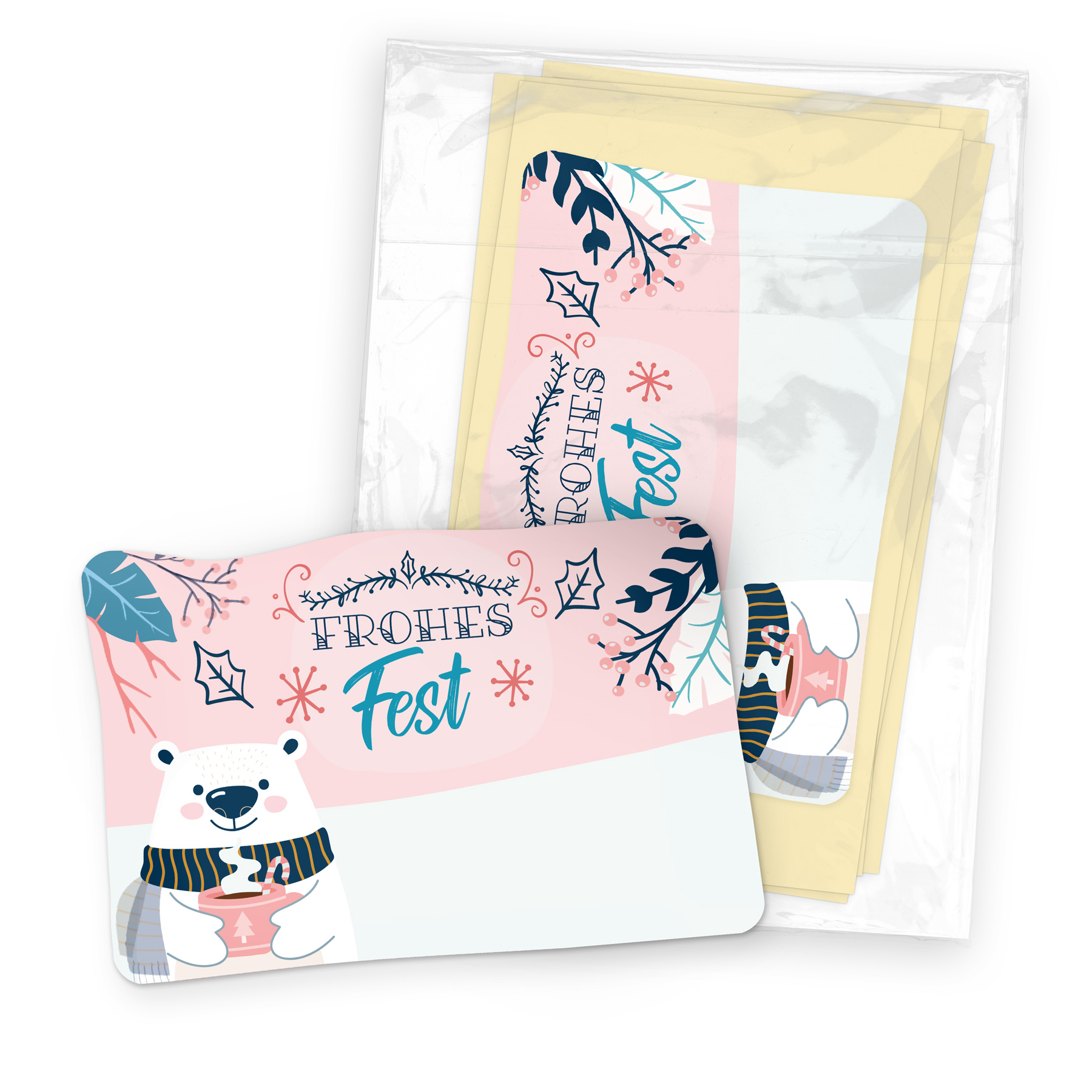 itenga 50x Sticker Geschenkaufkleber Frohe Weihnachten E...