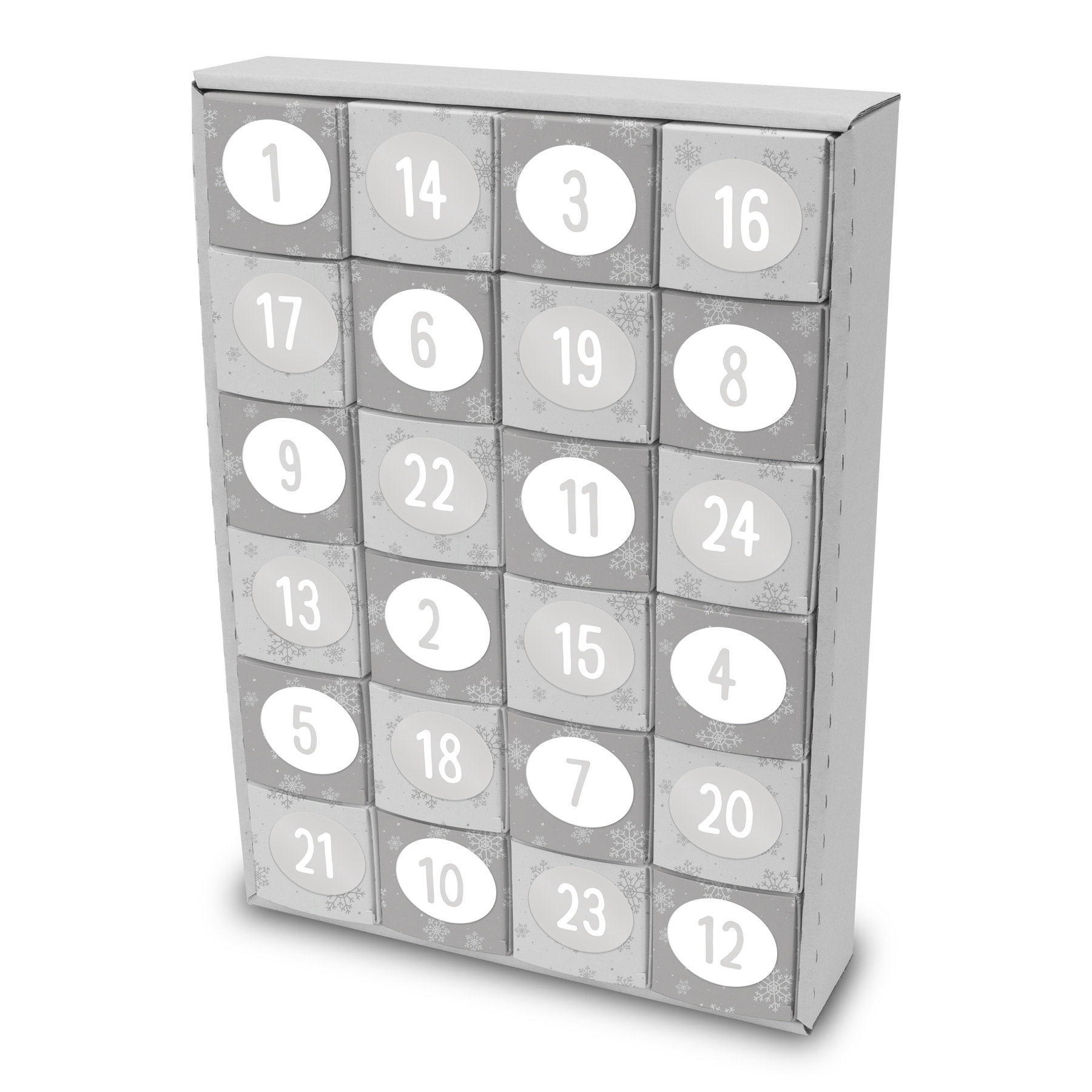 itenga SET Adventskalender zum F�llen W�rfel 6,5cm + Sti...