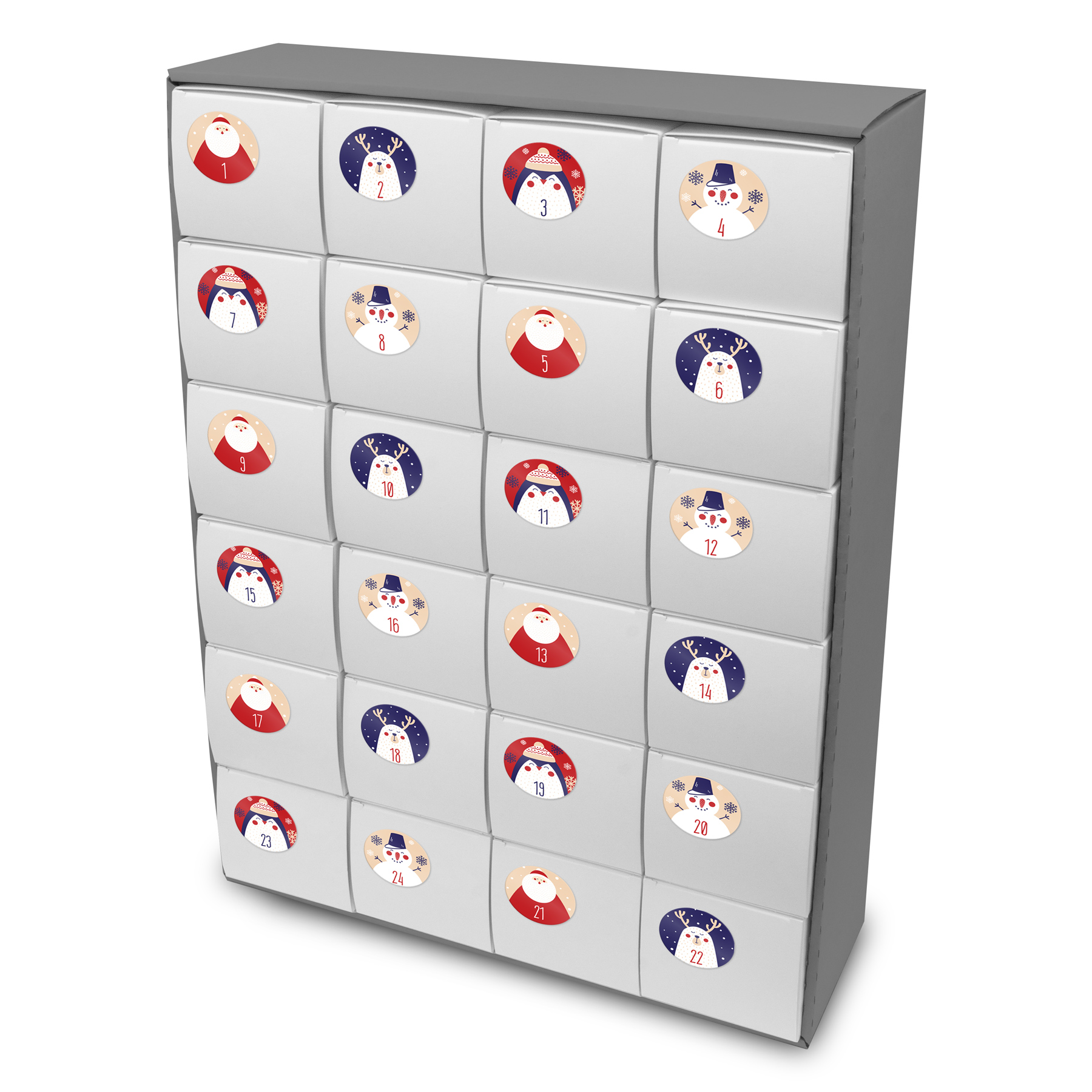 itenga SET Adventskalender zum F�llen Quader XL + Stick...