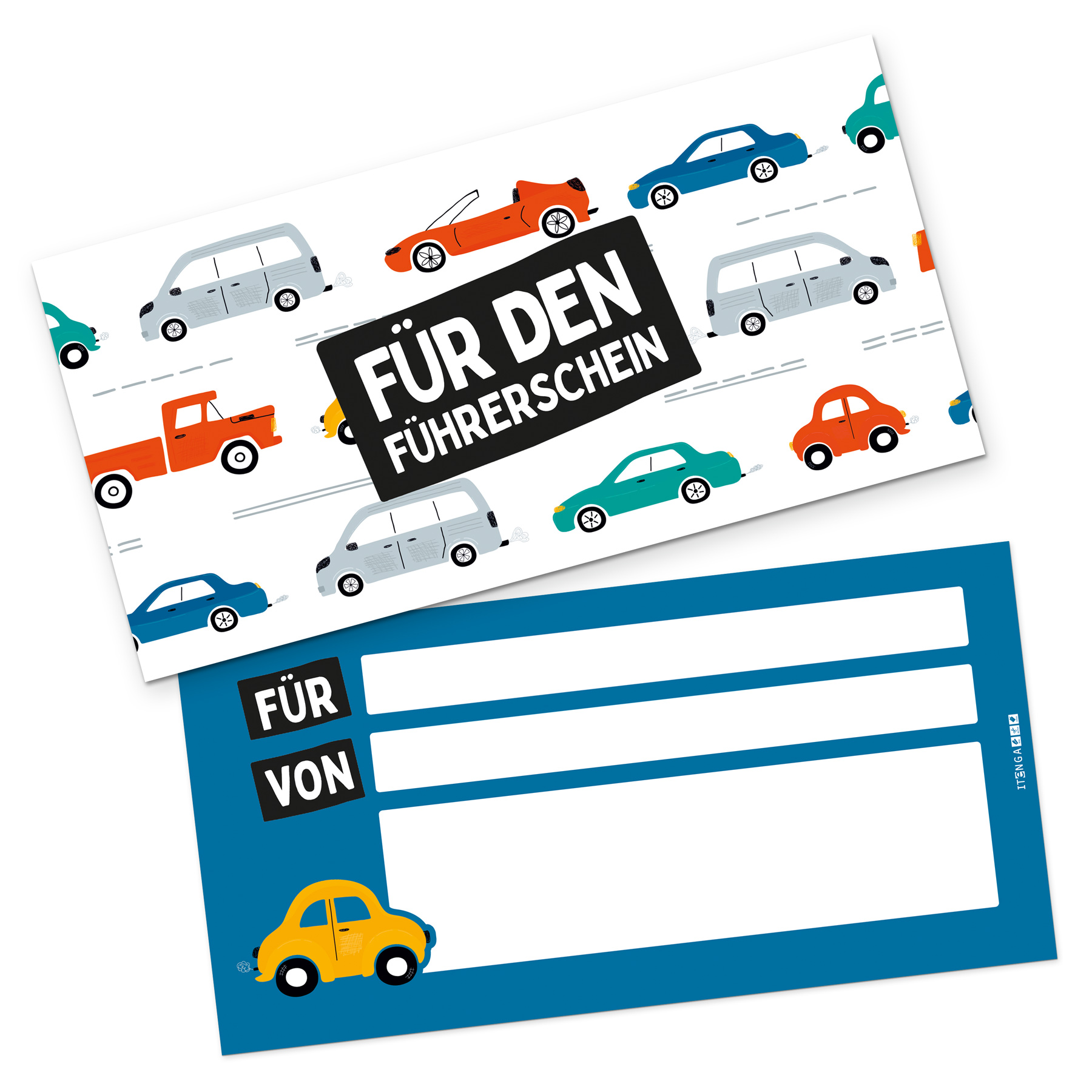 itenga Geschenkgutschein zum F�hrerschein - Gutschein zu...