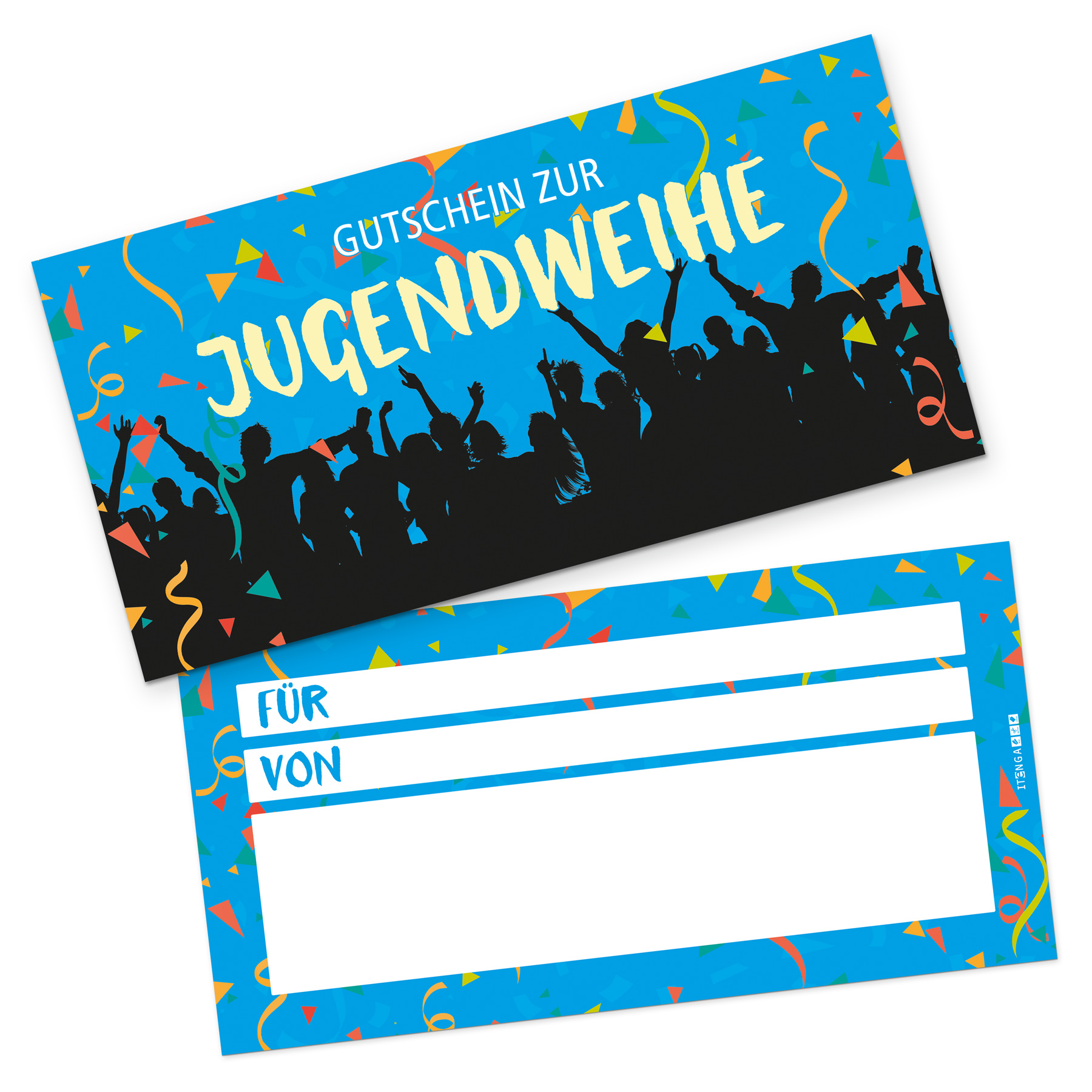 itenga Geschenkgutschein Jugendweihe - Gutschein zum Aus...