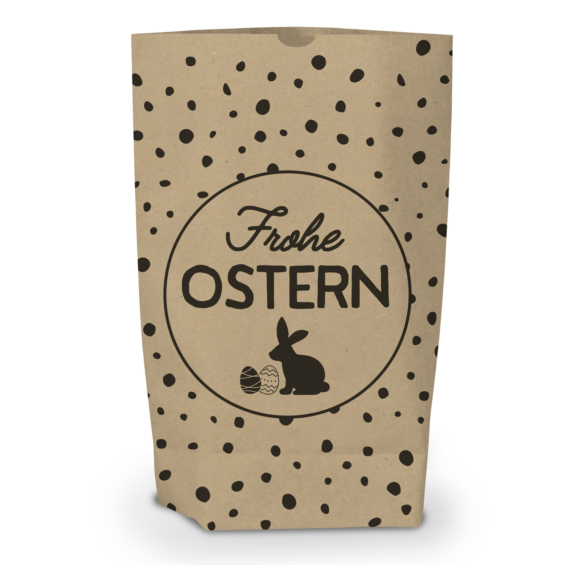 itenga Geschenkt�te Frohe Ostern P�nktchen 17x6cm Muster...