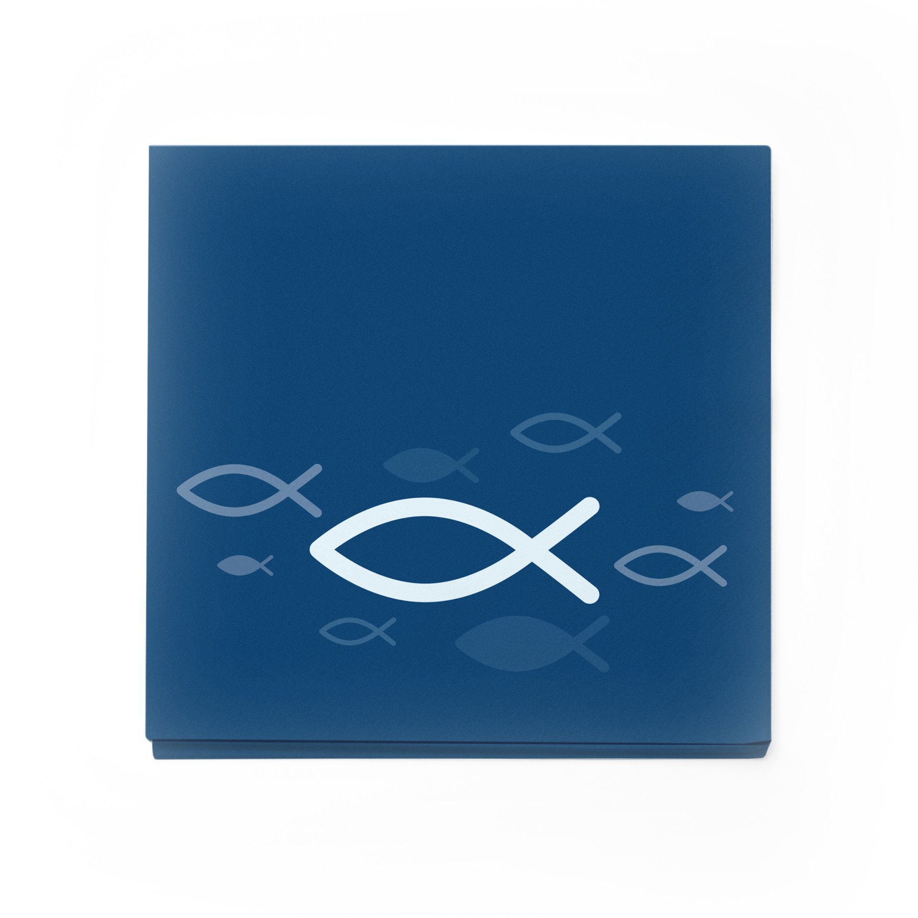 itenga Servietten Fisch Blau Wei� 30 x 30 cm 3-lagig 20 ...