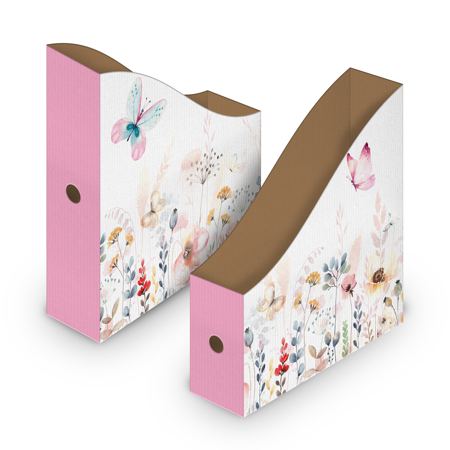itenga Wellpappe Motiv Stehsammler Schmetterling f�r DI...