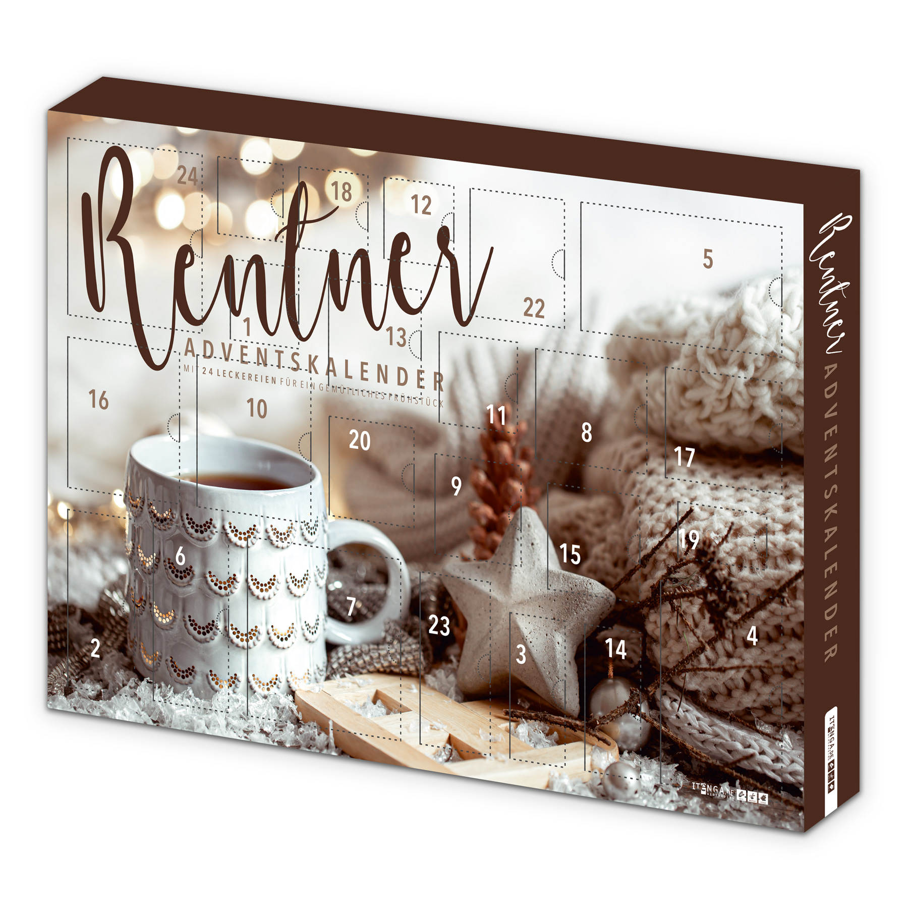 itenga Adventskalender Rentner mit Fr�hst�cksartikeln - ...