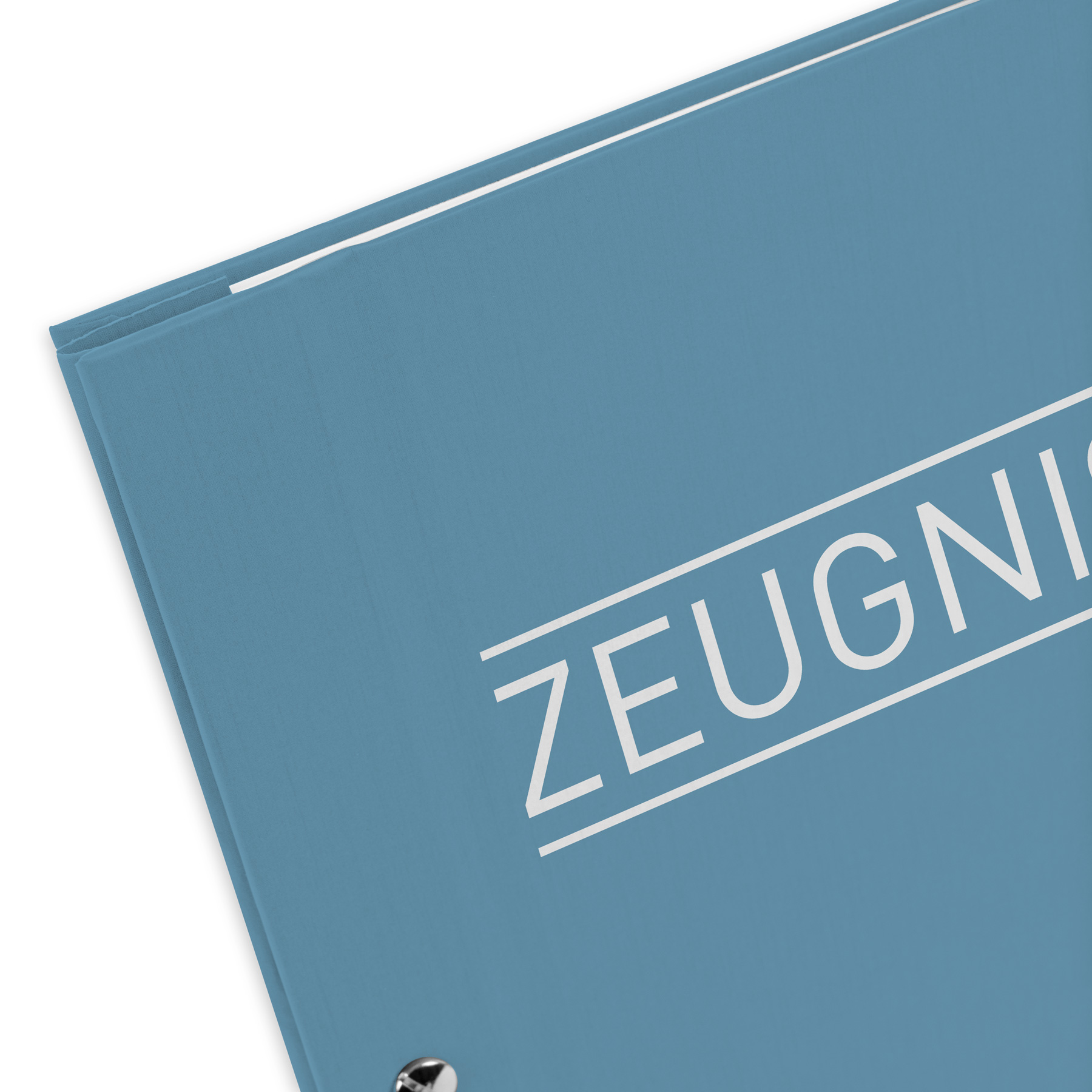 itenga Zeugnismappe A4 mit Schraubverschluss nordic blue...