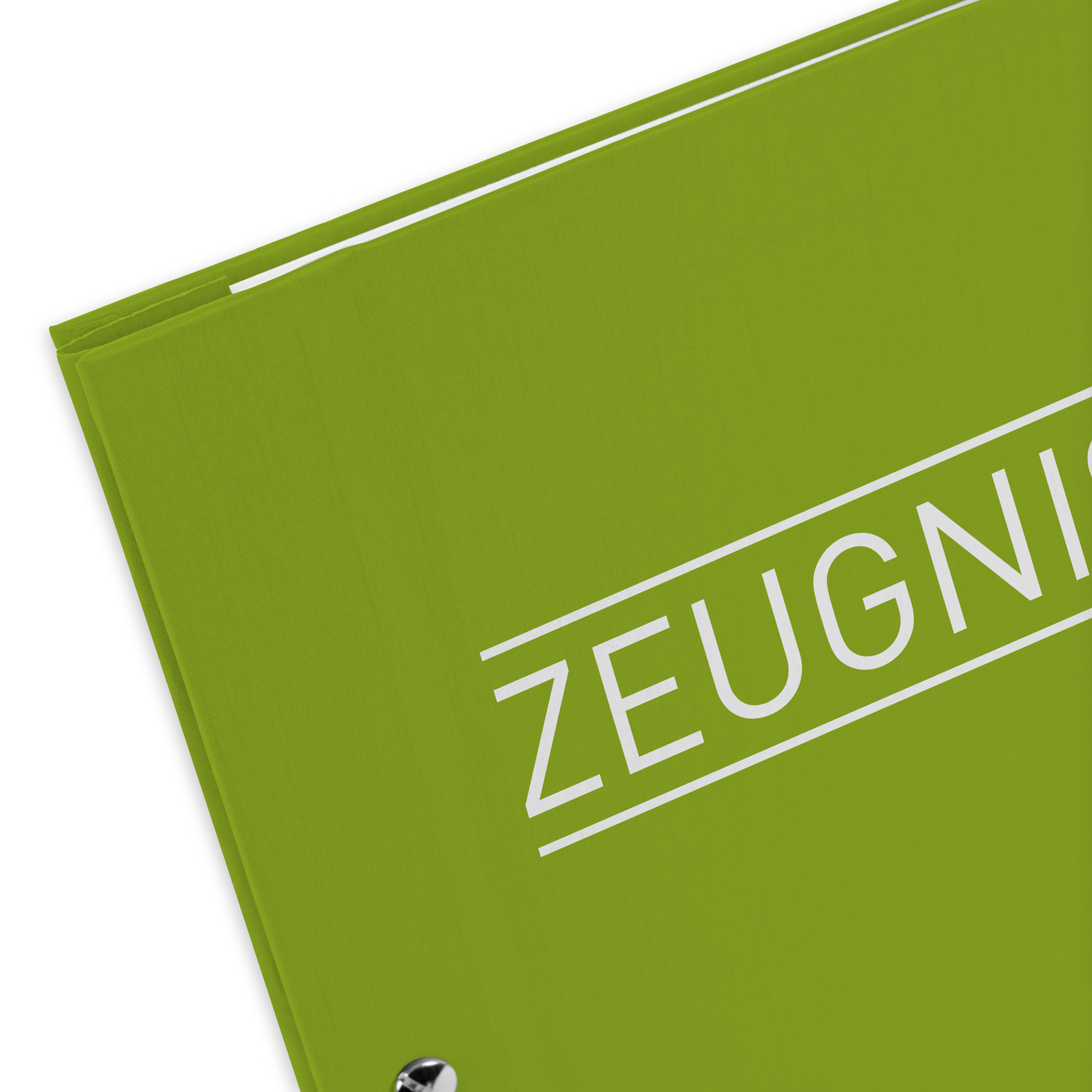 itenga Zeugnismappe A4 mit Schraubverschluss gr�n