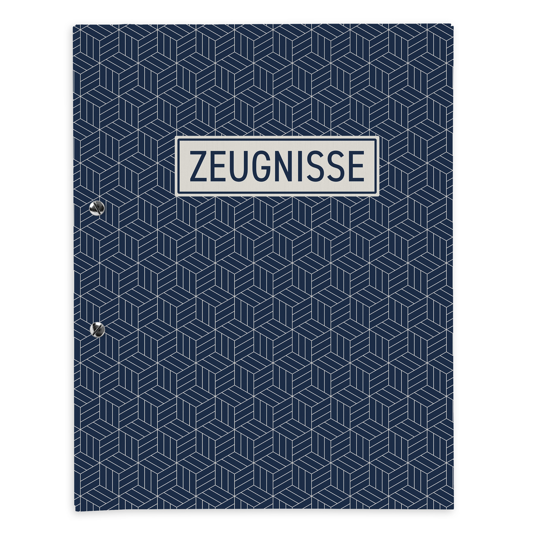 itenga Zeugnismappe A4 mit Schraubverschluss Motiv abstr...