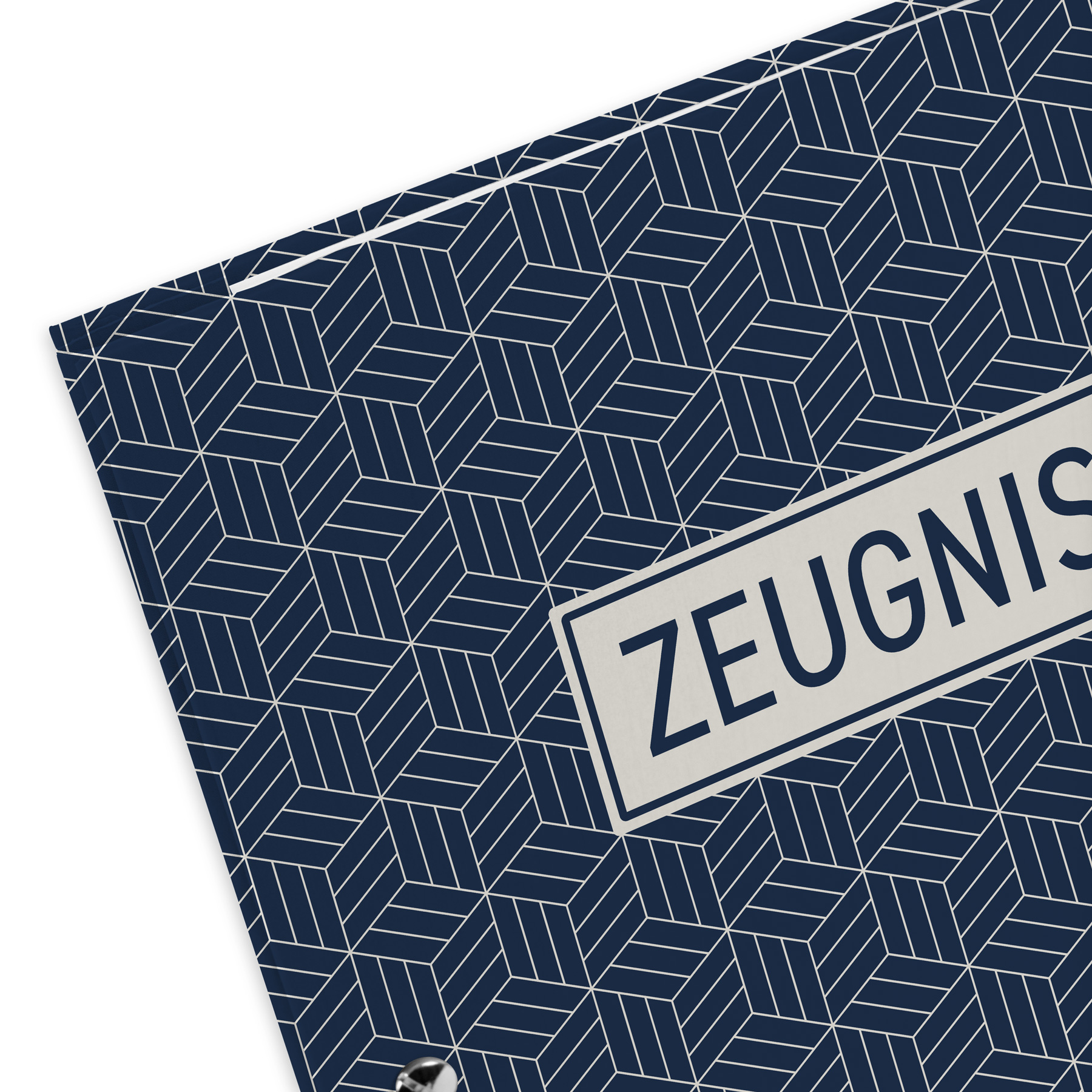itenga Zeugnismappe A4 mit Schraubverschluss Motiv abstr...
