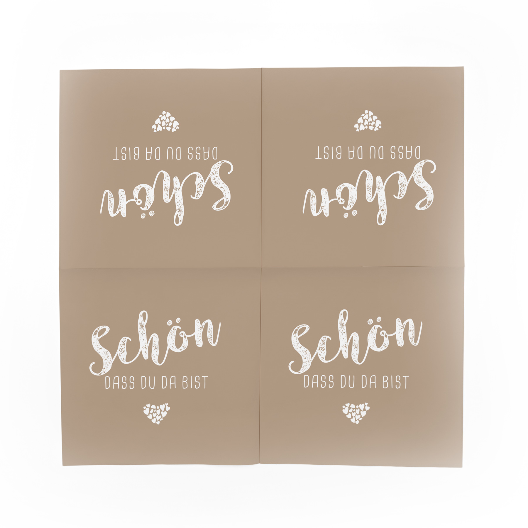 Linclass Airlaid - itenga 12x Serviette Sch�n dass du da...