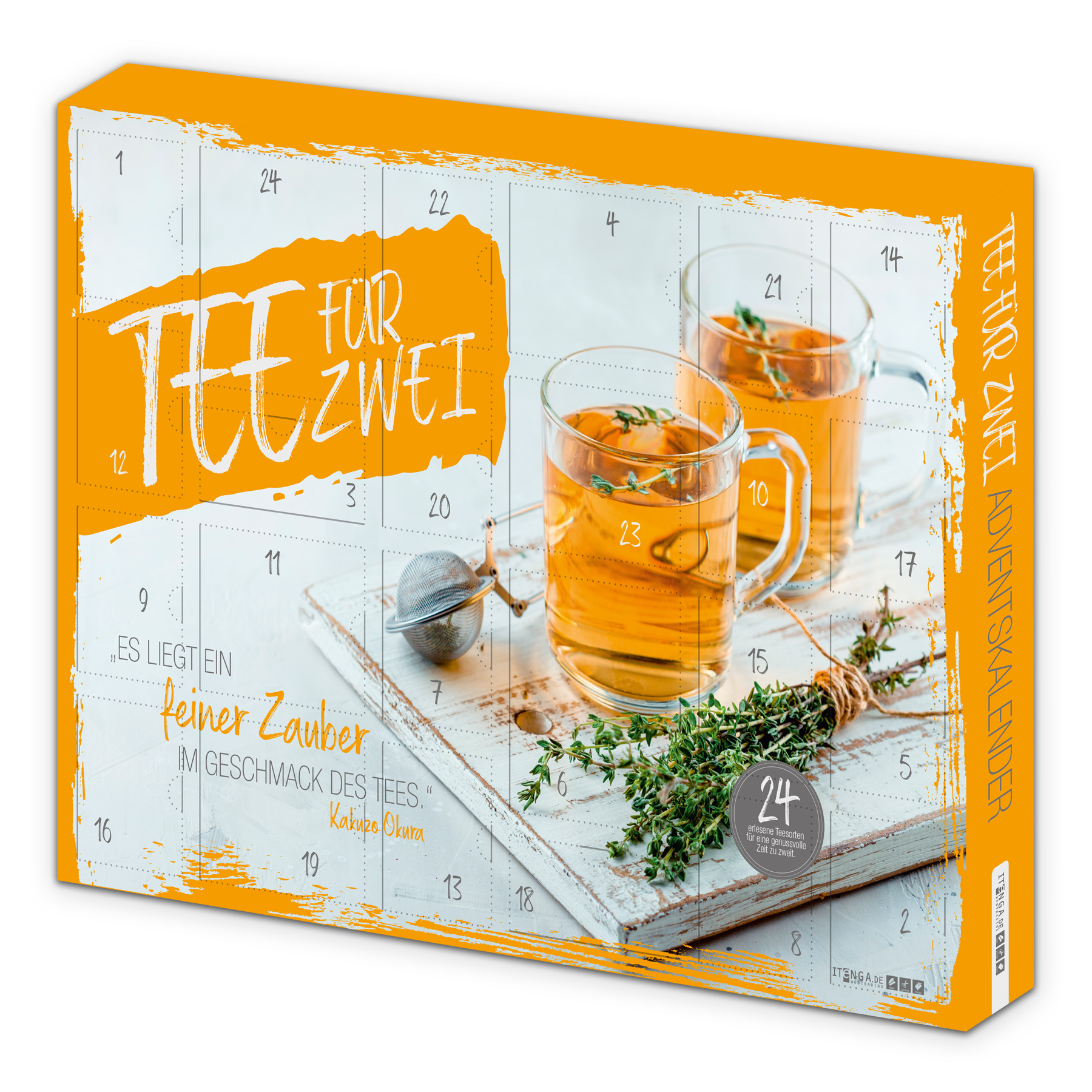 itenga Adventskalender TEE f�r zwei - Rohling ungef�llt ...