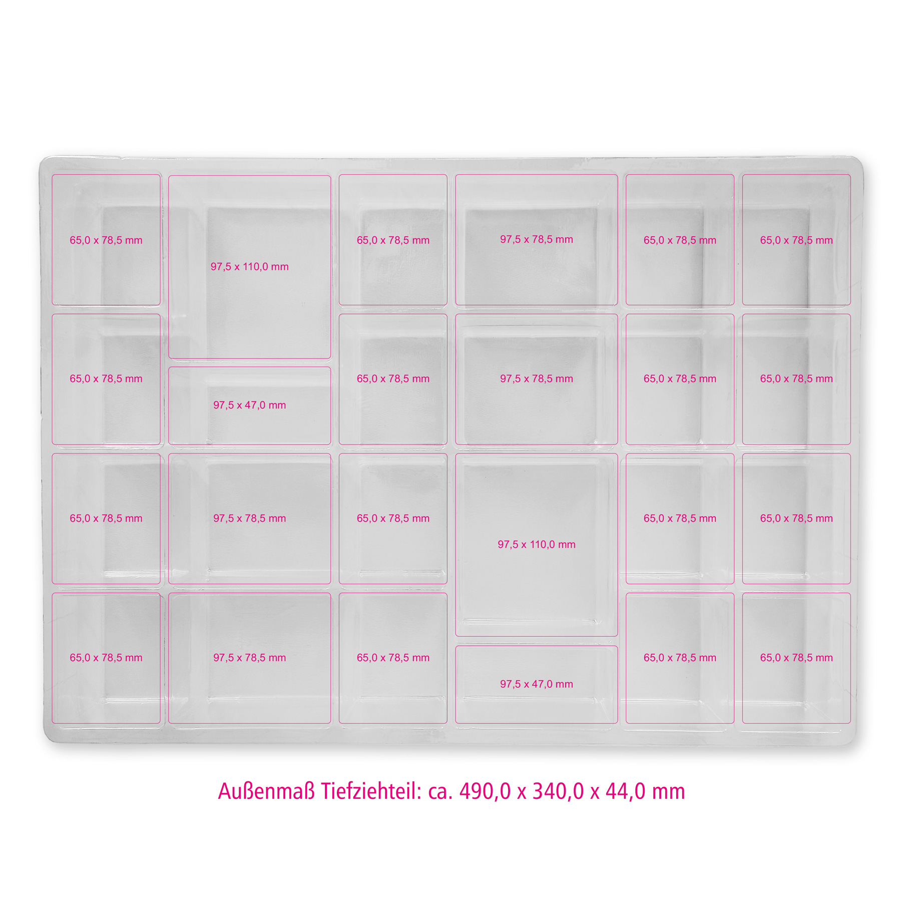 itenga Adventskalender TEE f�r zwei - Rohling ungef�llt ...