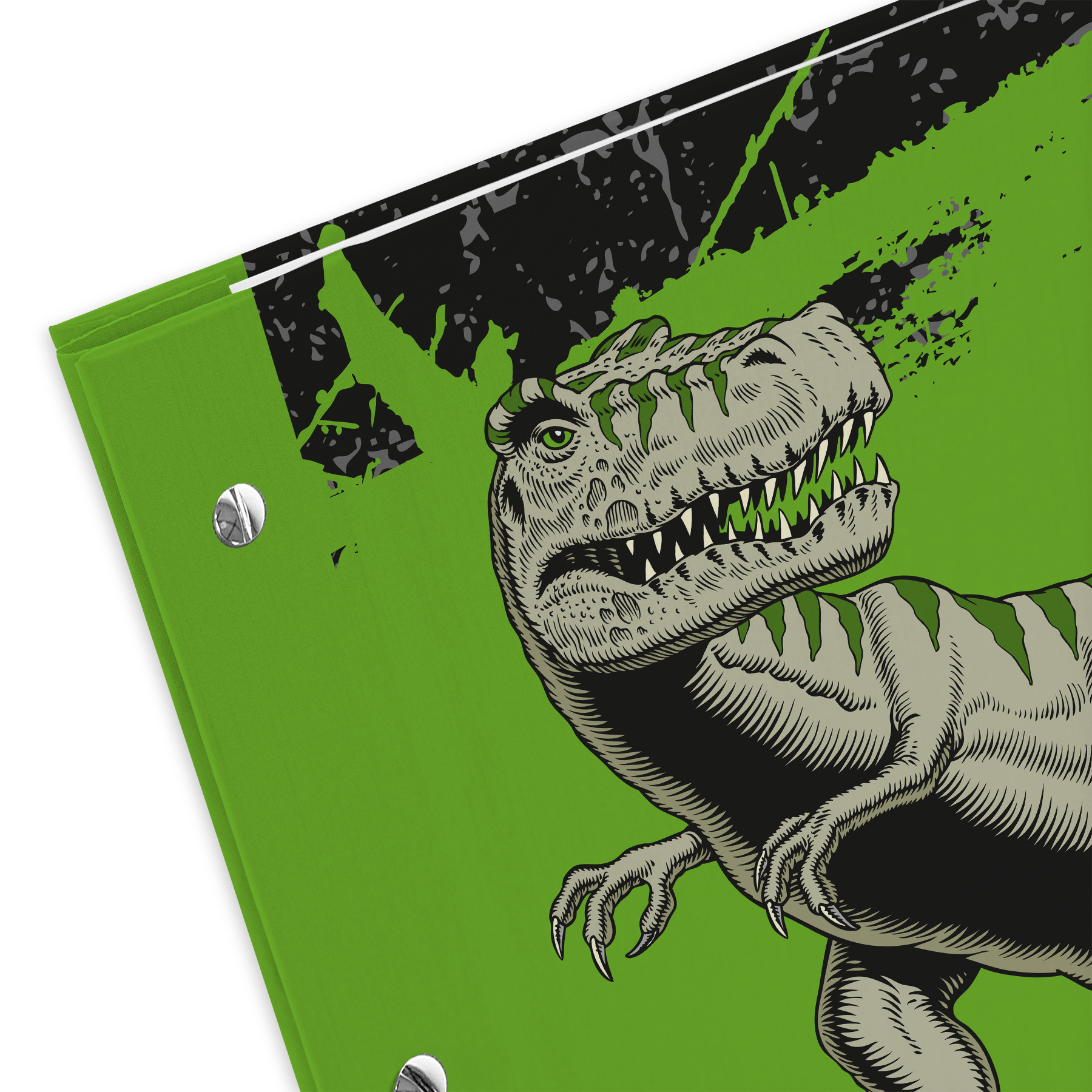 itenga Zeugnismappe A4 mit Schraubverschluss Motiv T-REX