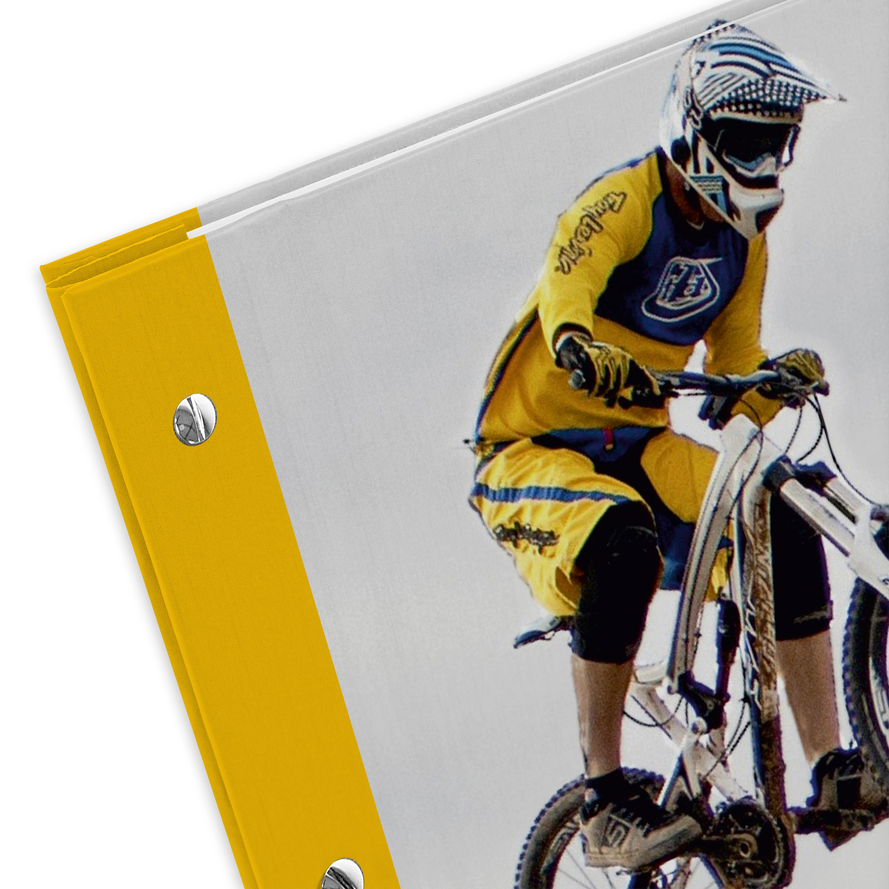 itenga Zeugnismappe A4 mit Schraubverschluss Motiv Downhill
