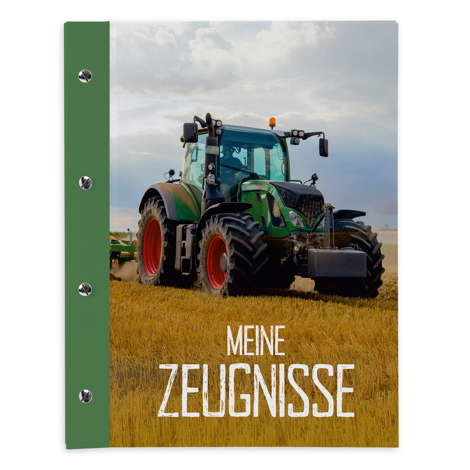 itenga Zeugnismappe A4 mit Schraubverschluss Motiv Trakt...