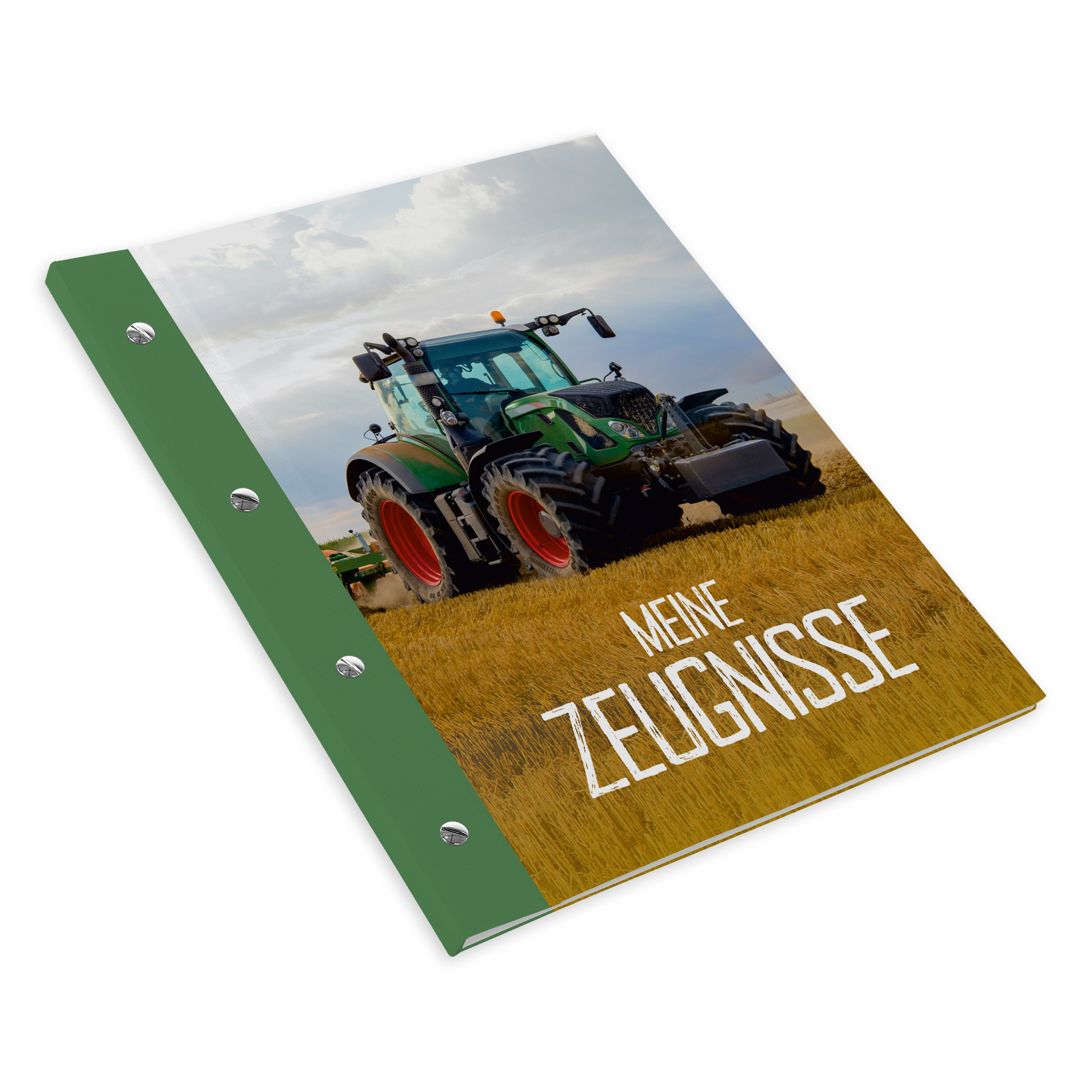 itenga Zeugnismappe A4 mit Schraubverschluss Motiv Trakt...