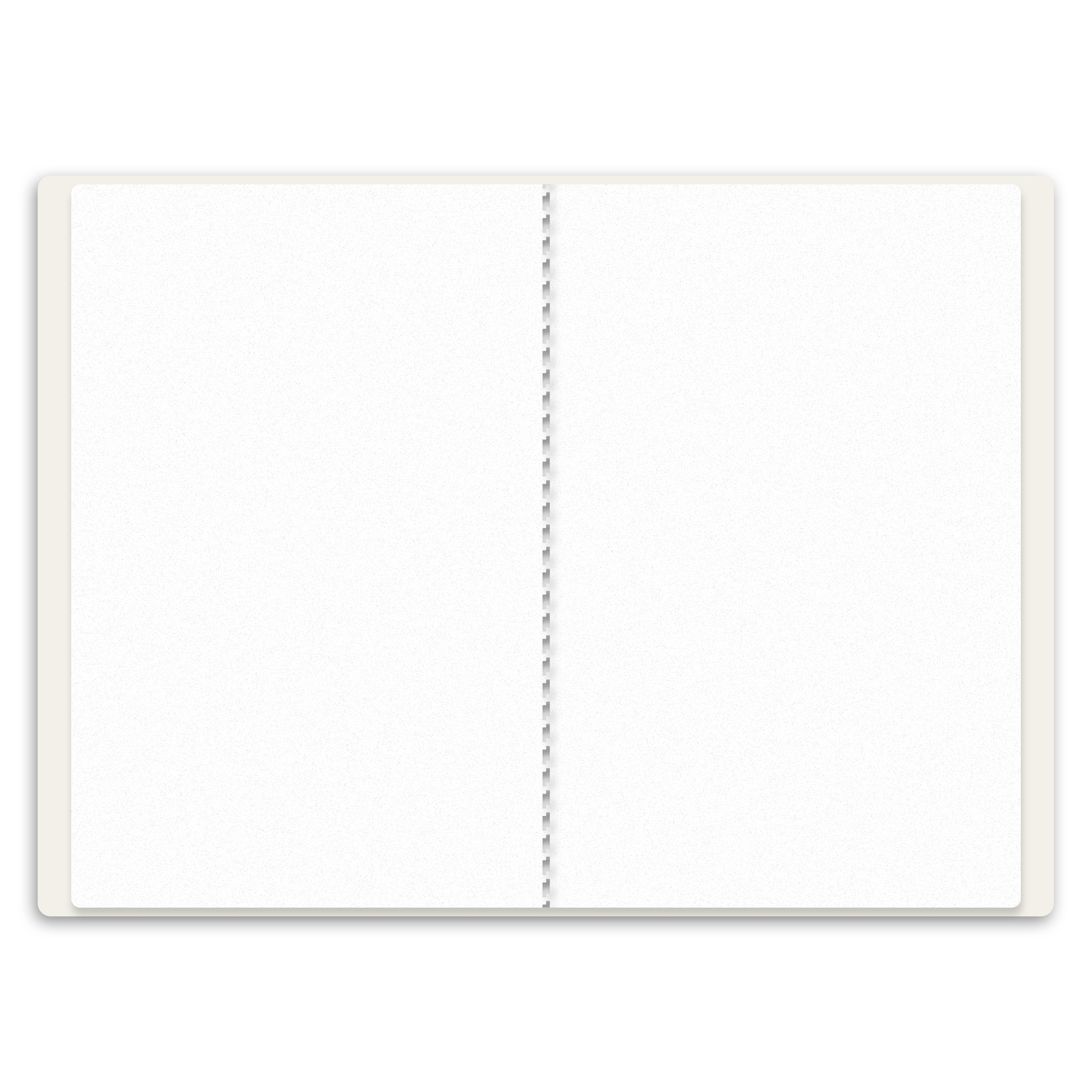 itenga Zeugnismappe A4 Kunststoff Sichtbuch Motiv Geometrie