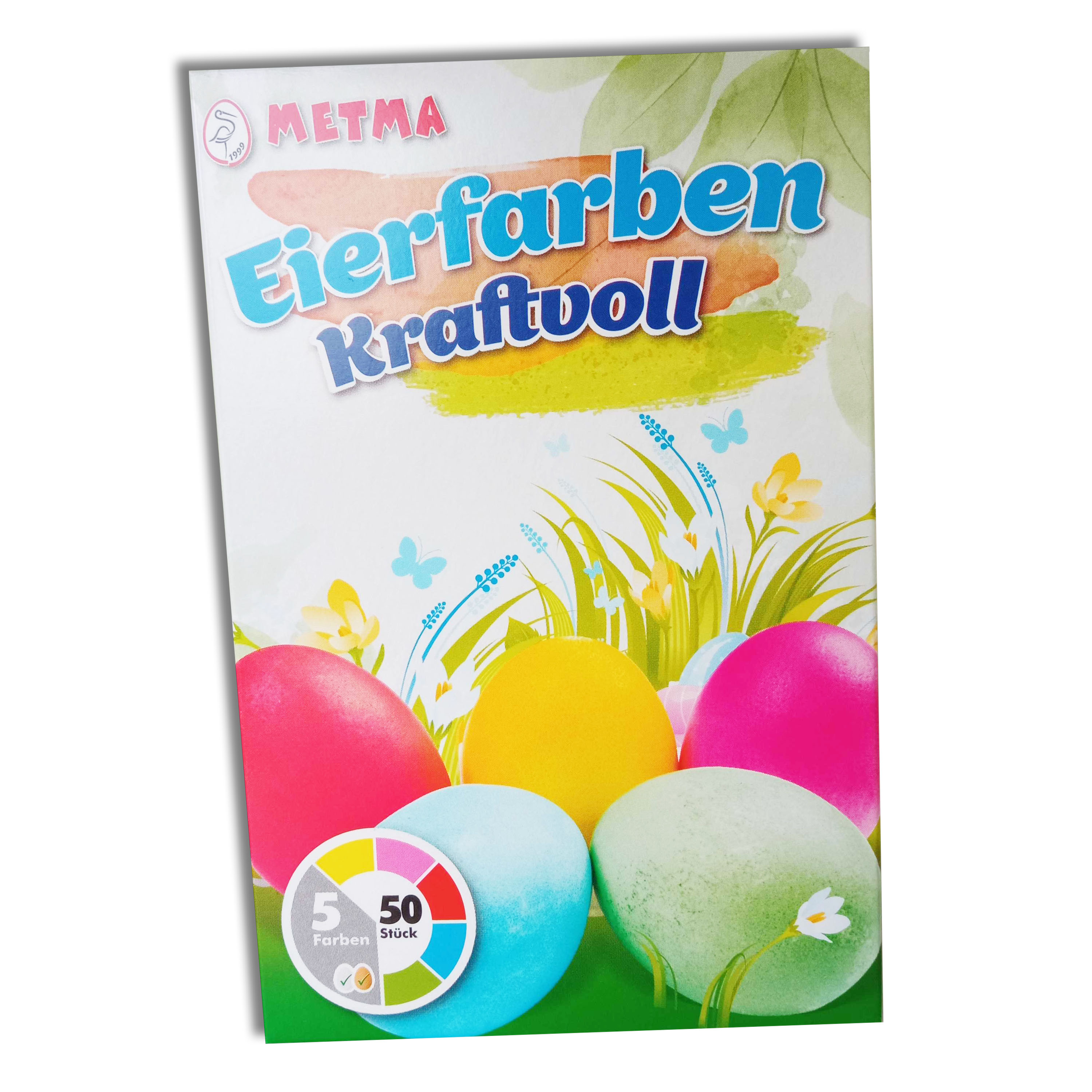 itenga Eierfarben Kraftvoll 5 Flssigfarben zum Kaltfrb...
