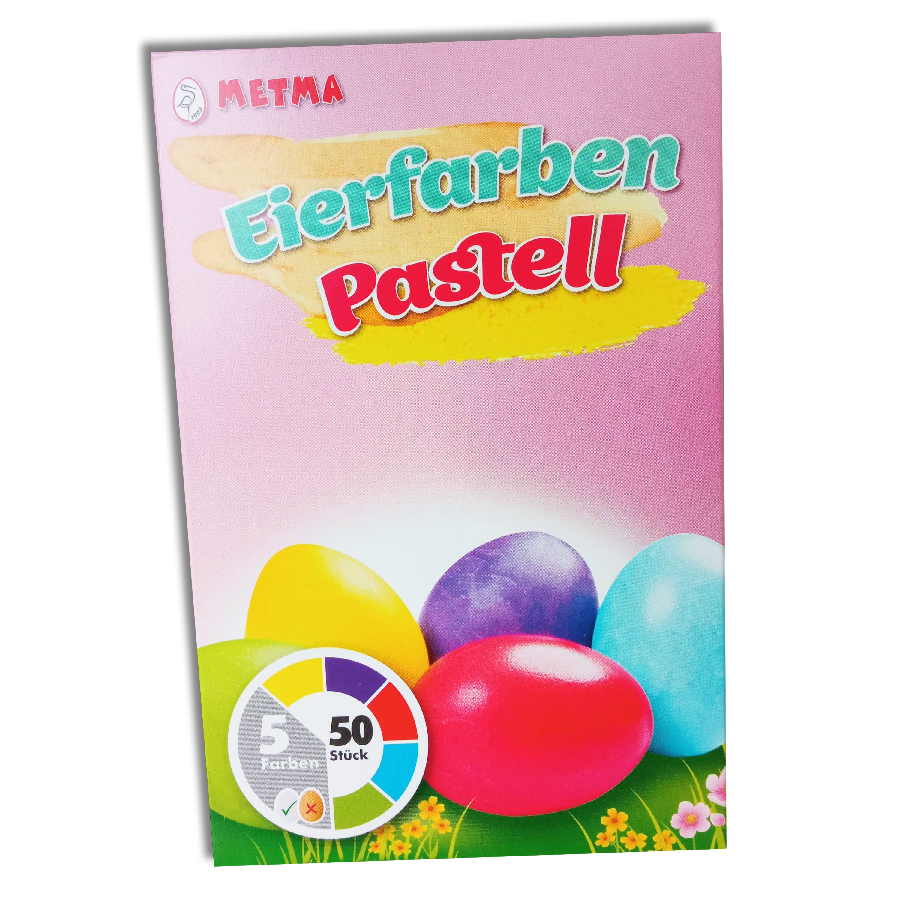 itenga Eierfarbe Pastell gelb, lila, blau, gr�n, rot