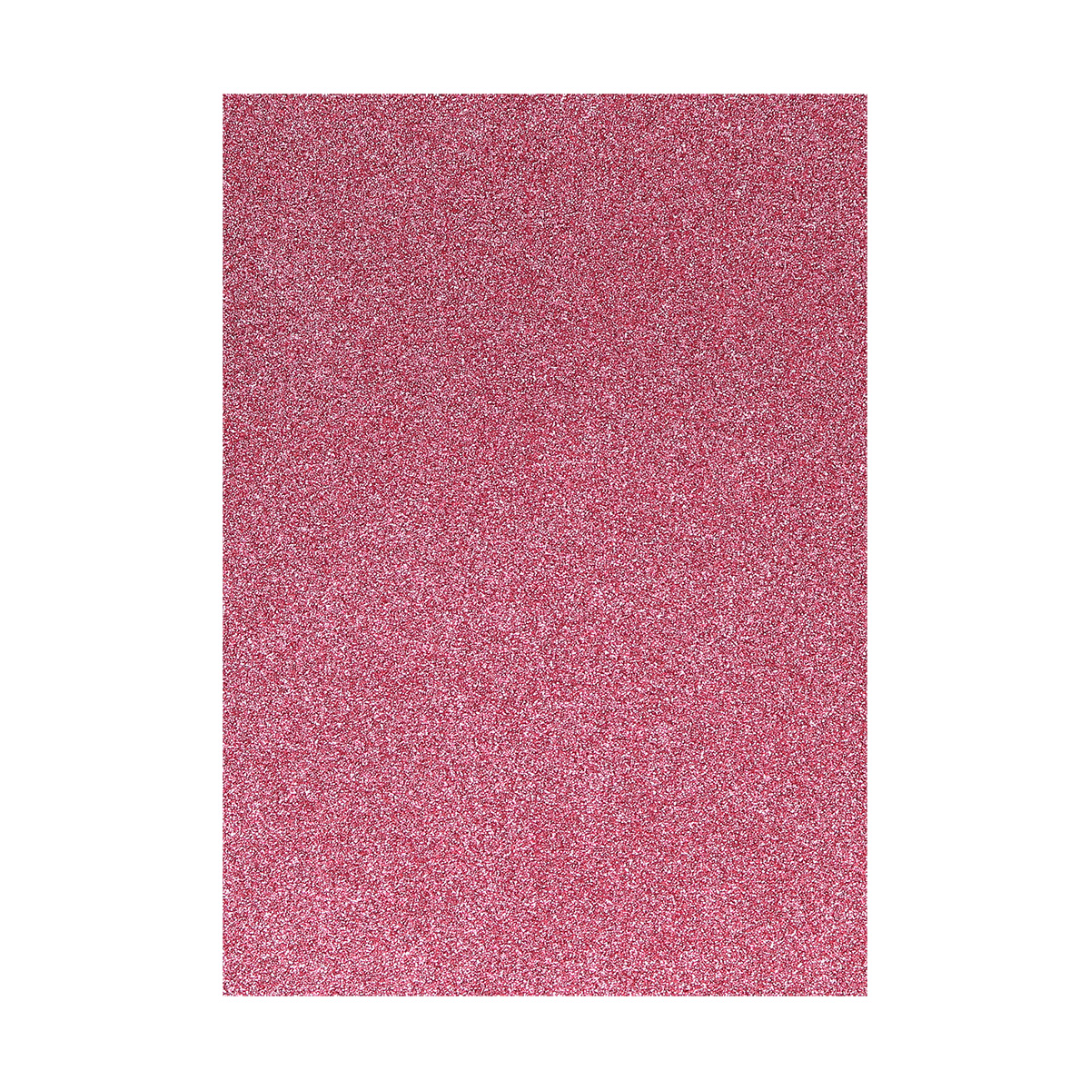 Glitzer Moosgummi Platte - DIN A4 - ROSA - 1 Bogen 406840