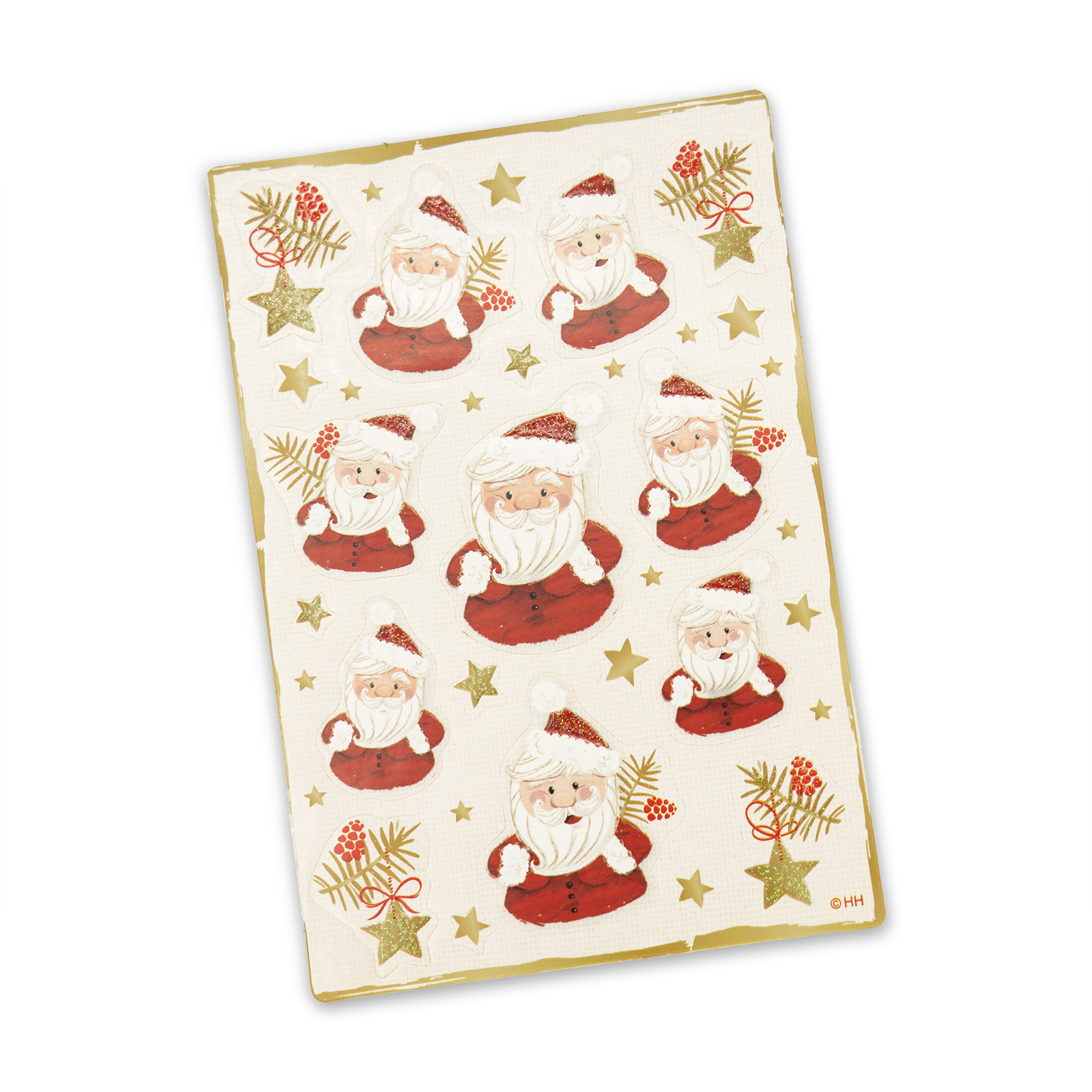 itenga Weihnachtssticker Freiform 4 B�gen - Motiv 1